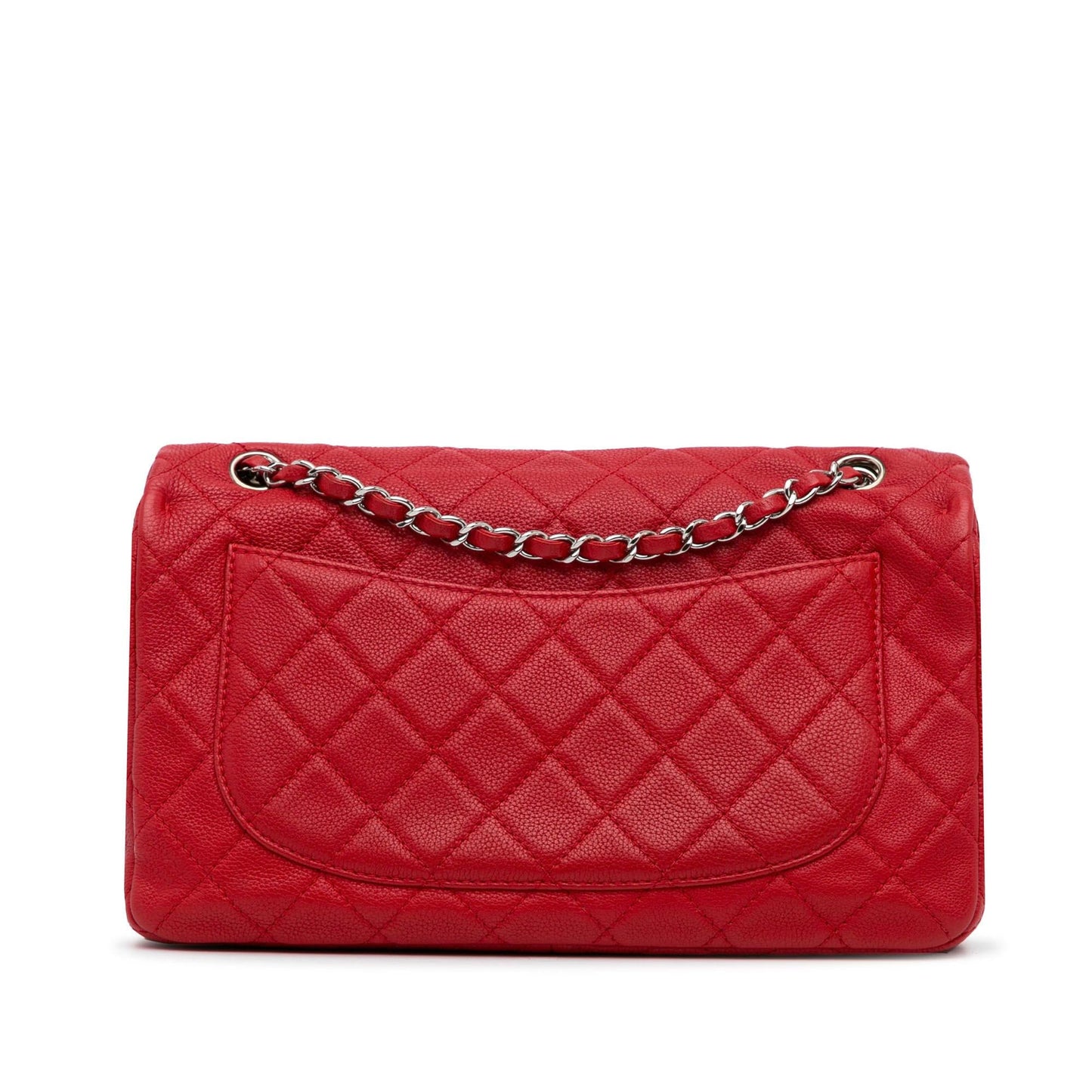 Chanel Caviar Double Compartment CC Chain Flap (SHG-BhsLJG)