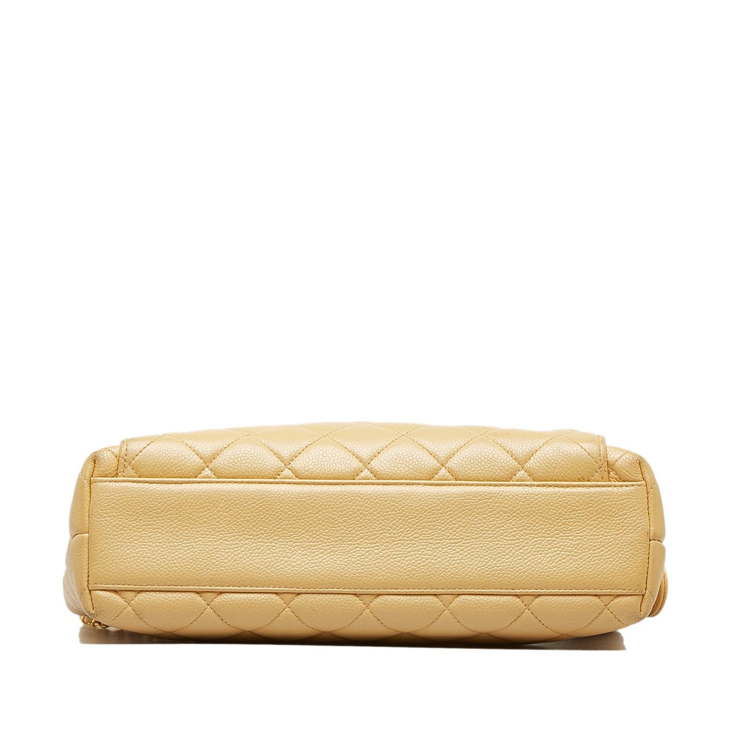 Chanel Caviar Front Pocket Shoulder Bag (SHG-pwata3)