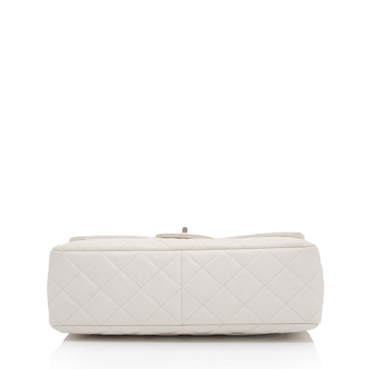 Chanel Caviar Leather Bijoux Chain Jumbo Single Flap Bag (SHF-JXTEcx)