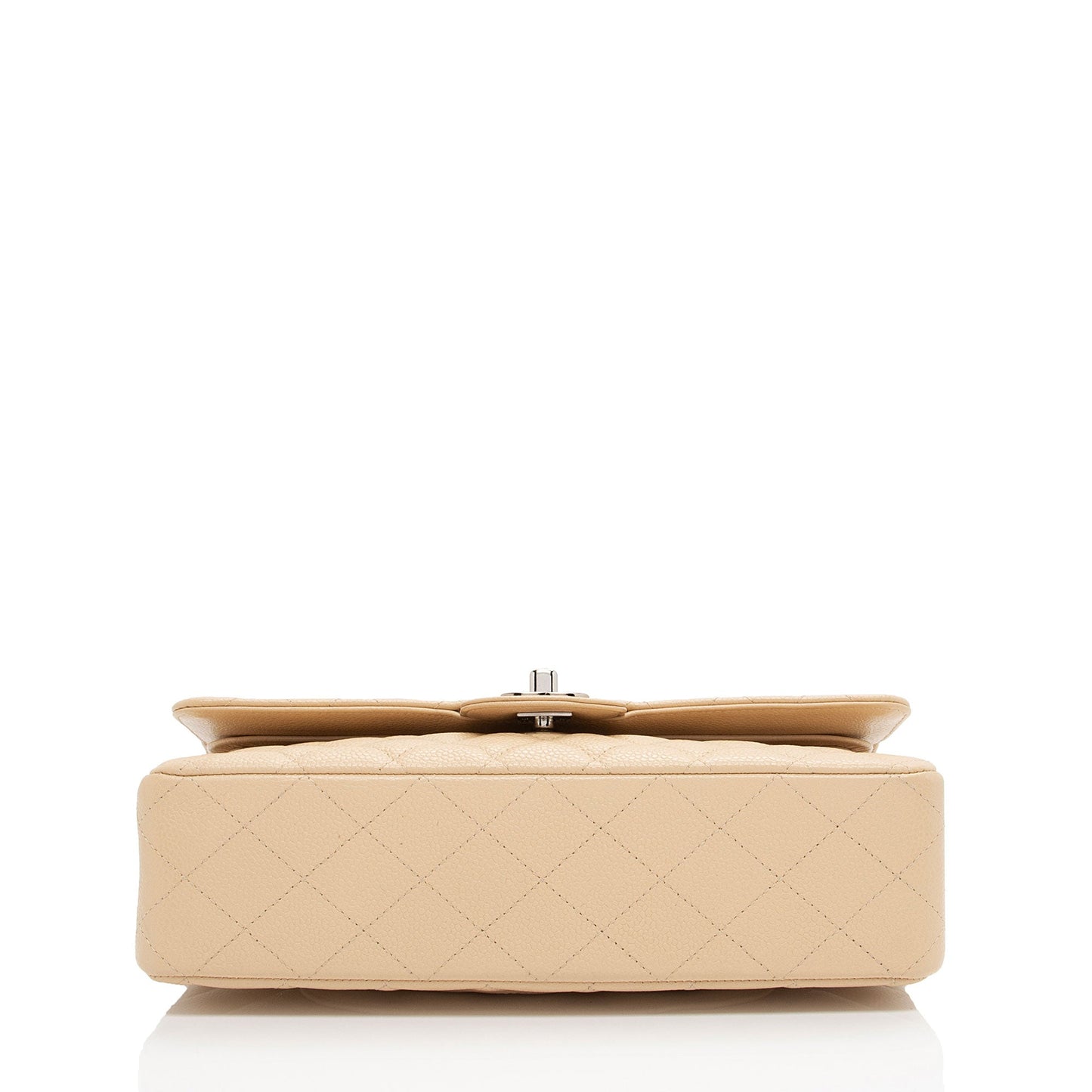 Chanel Caviar Leather Classic Medium Double Flap Bag (SHF-XFQF4l)