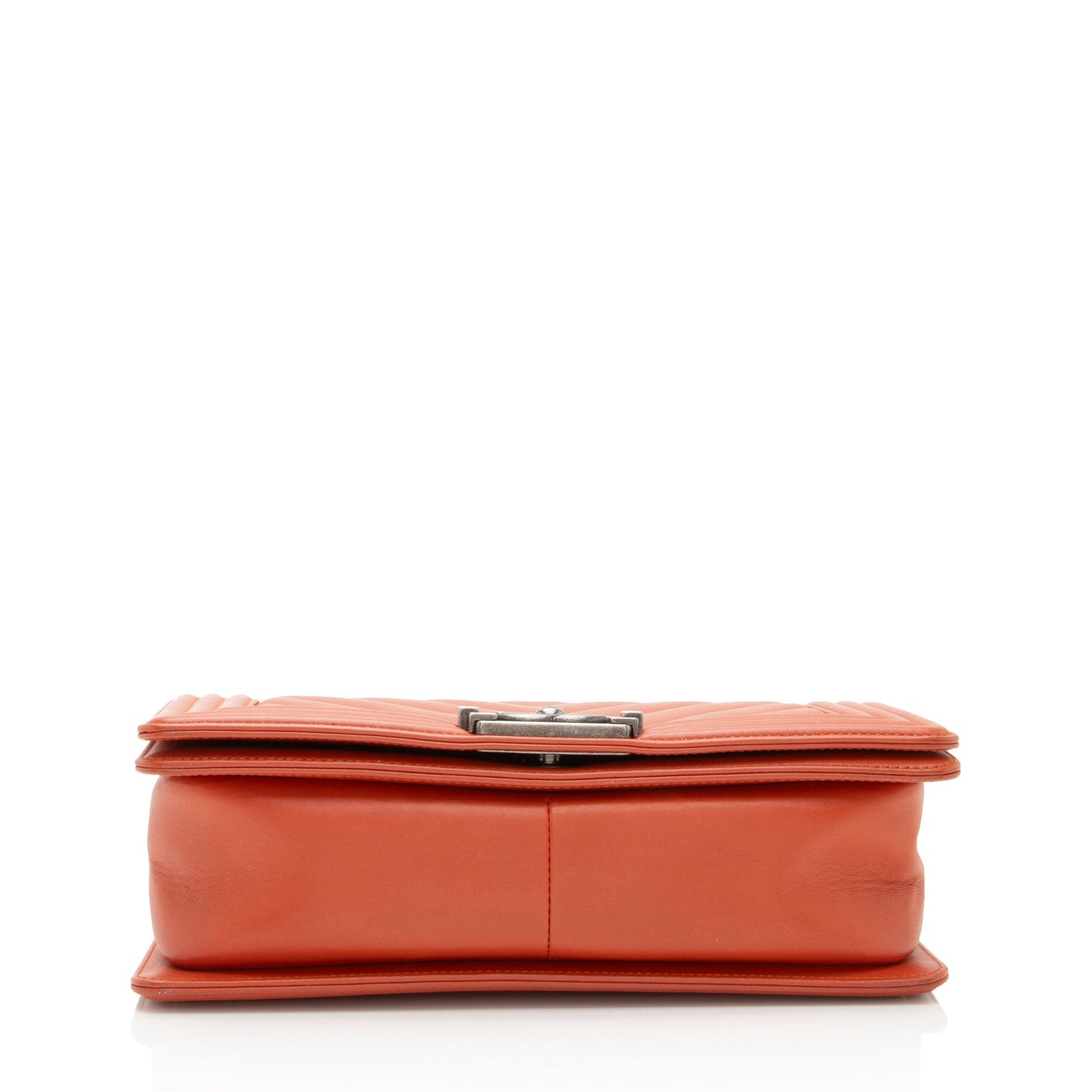 Chanel Chevron Lambskin Old Medium Boy Bag (SHF-ve5YS5)