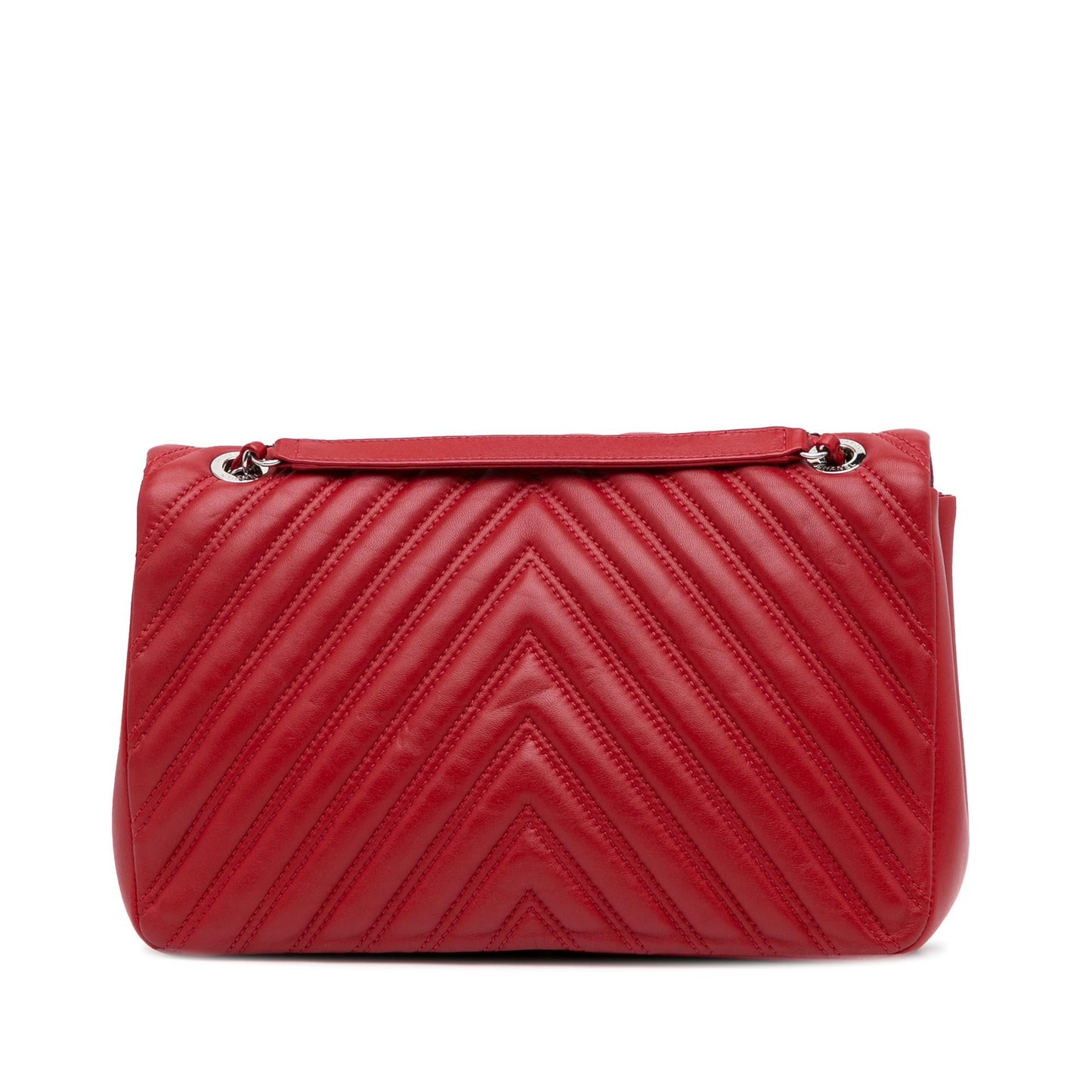 Chanel Jumbo Chevron Double Flap Bag (SHG-FmRuwm)