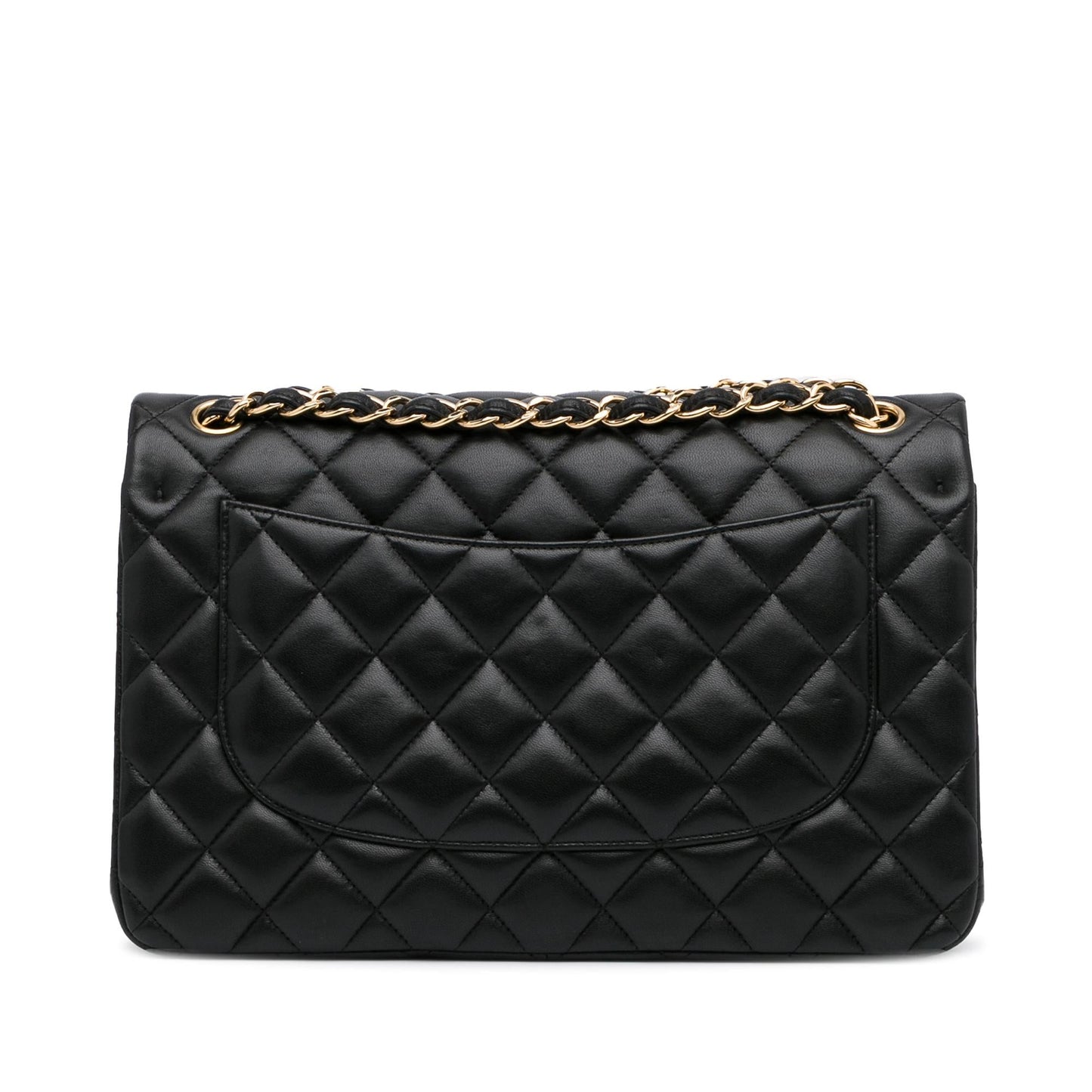 Chanel Jumbo Classic Lambskin Double Flap (SHG-Bvc5Ul)
