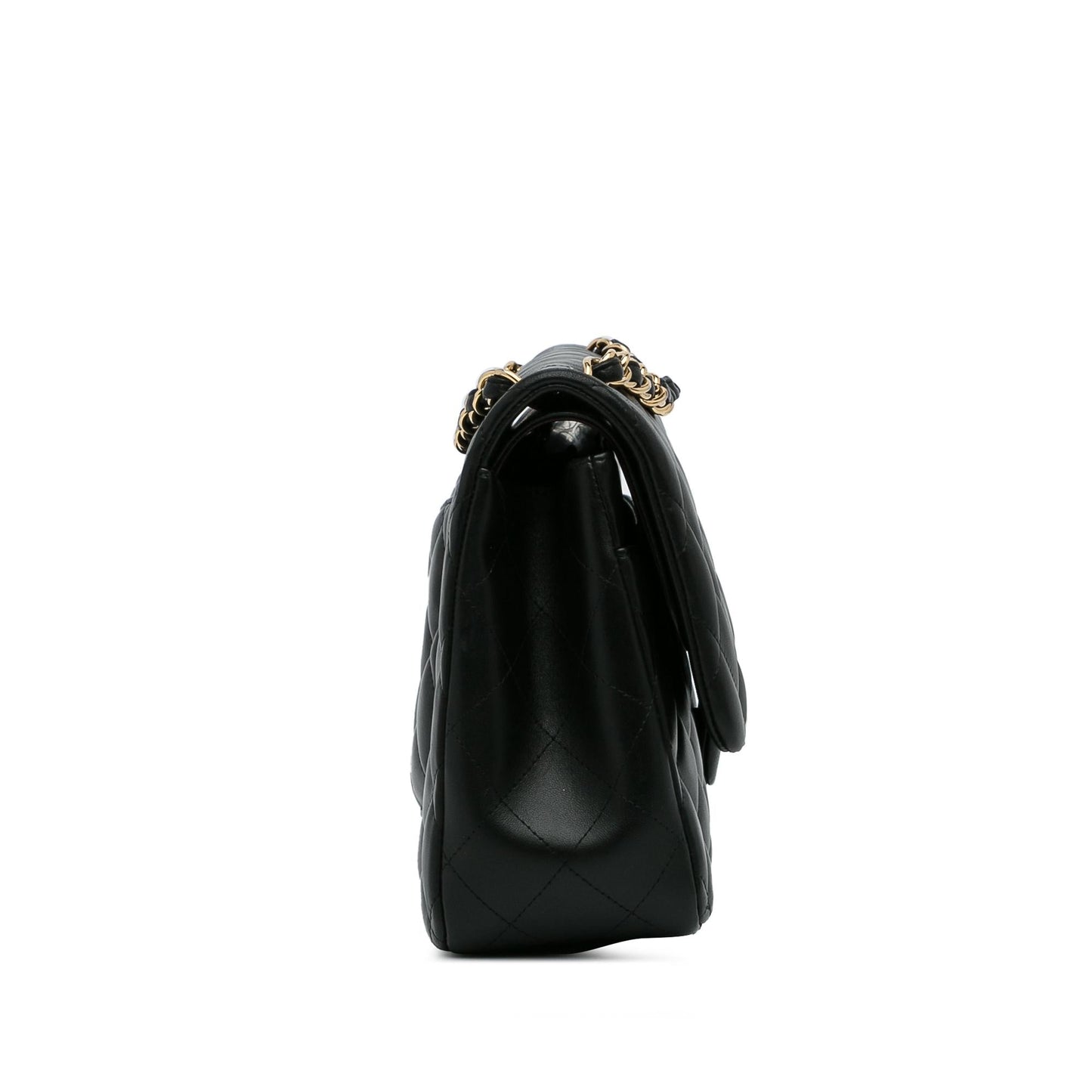 Chanel Jumbo Classic Lambskin Double Flap (SHG-j2TOdY)