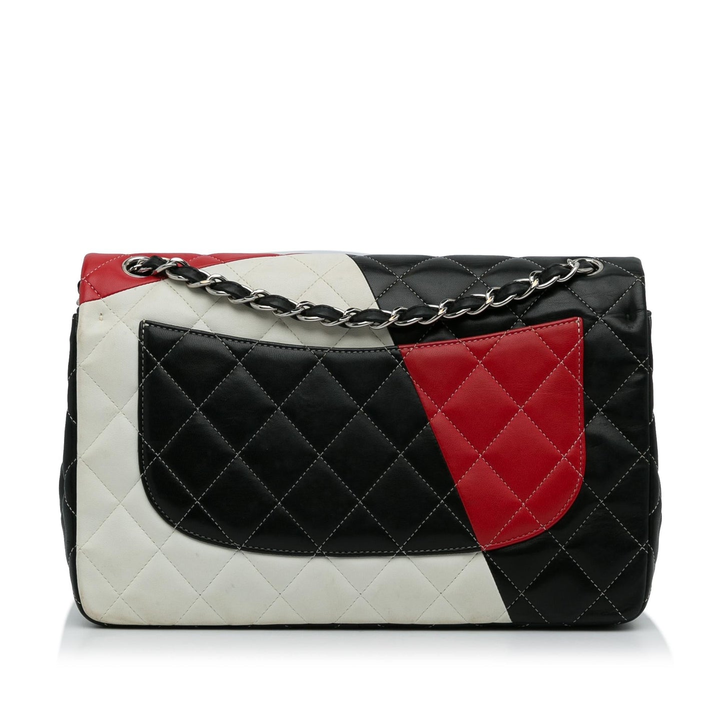 Chanel Jumbo Colorblock Classic Flap Bag (SHG-M8i3M9)