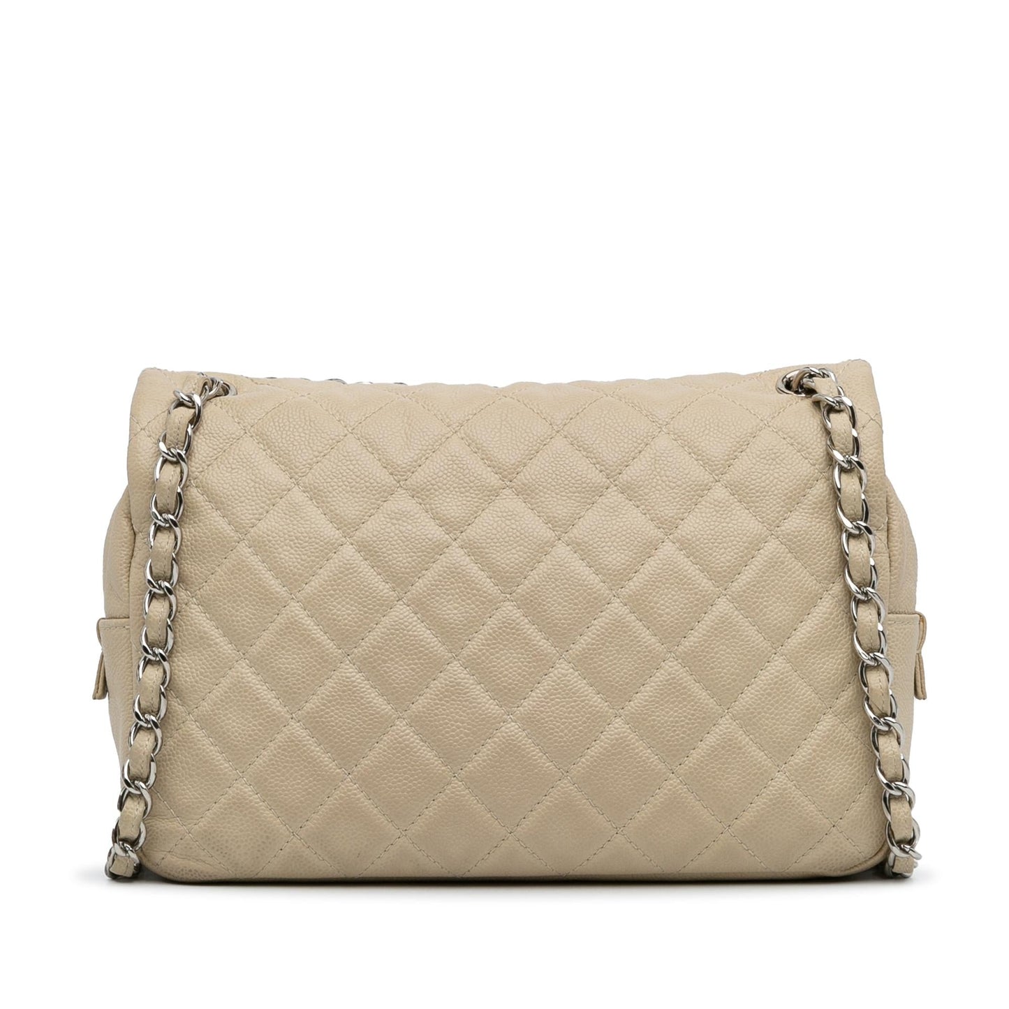 Chanel Jumbo Quilted Caviar Easy Flap Bag (SHG-W56d2b)