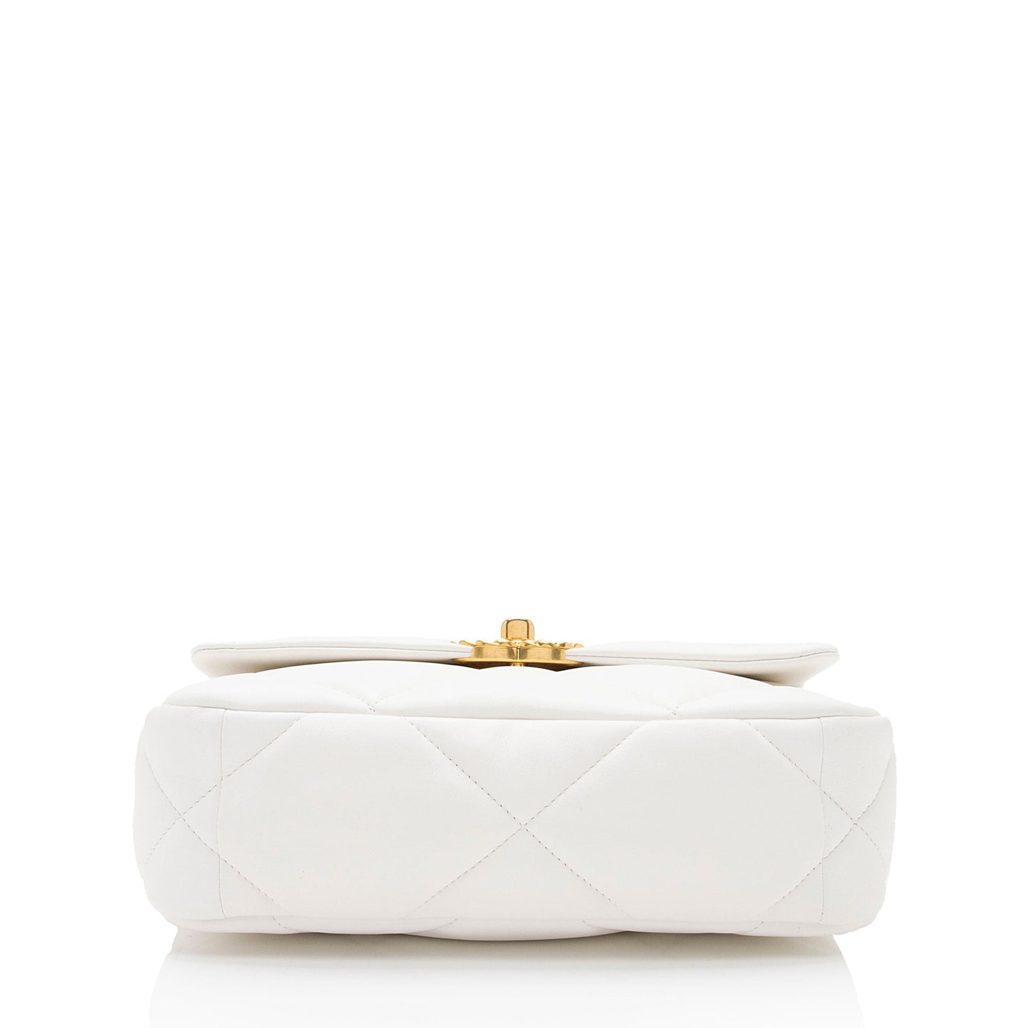 Chanel Lambskin 19 Medium Flap Shoulder Bag (SHF-mCNqcK)