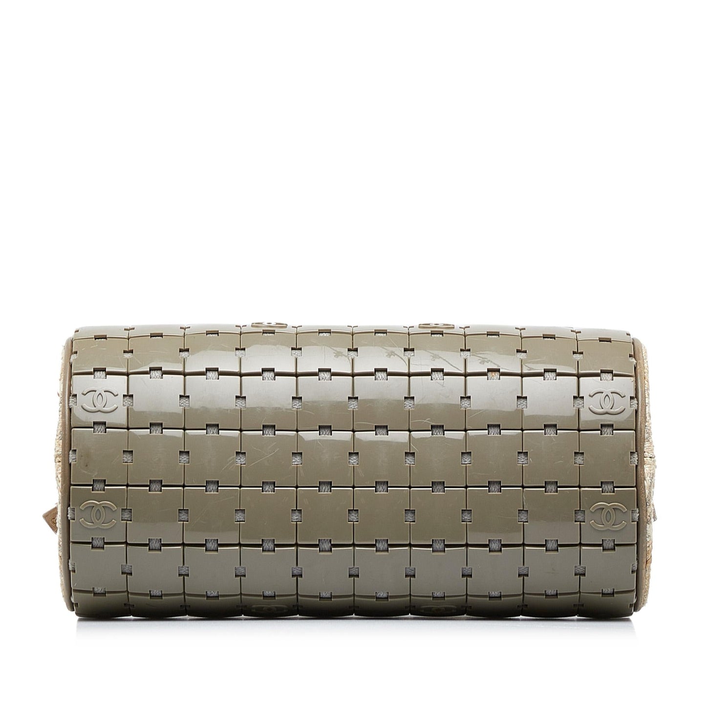 Chanel Lucite Puzzle Barrel Handbag (SHG-WS6nP1)