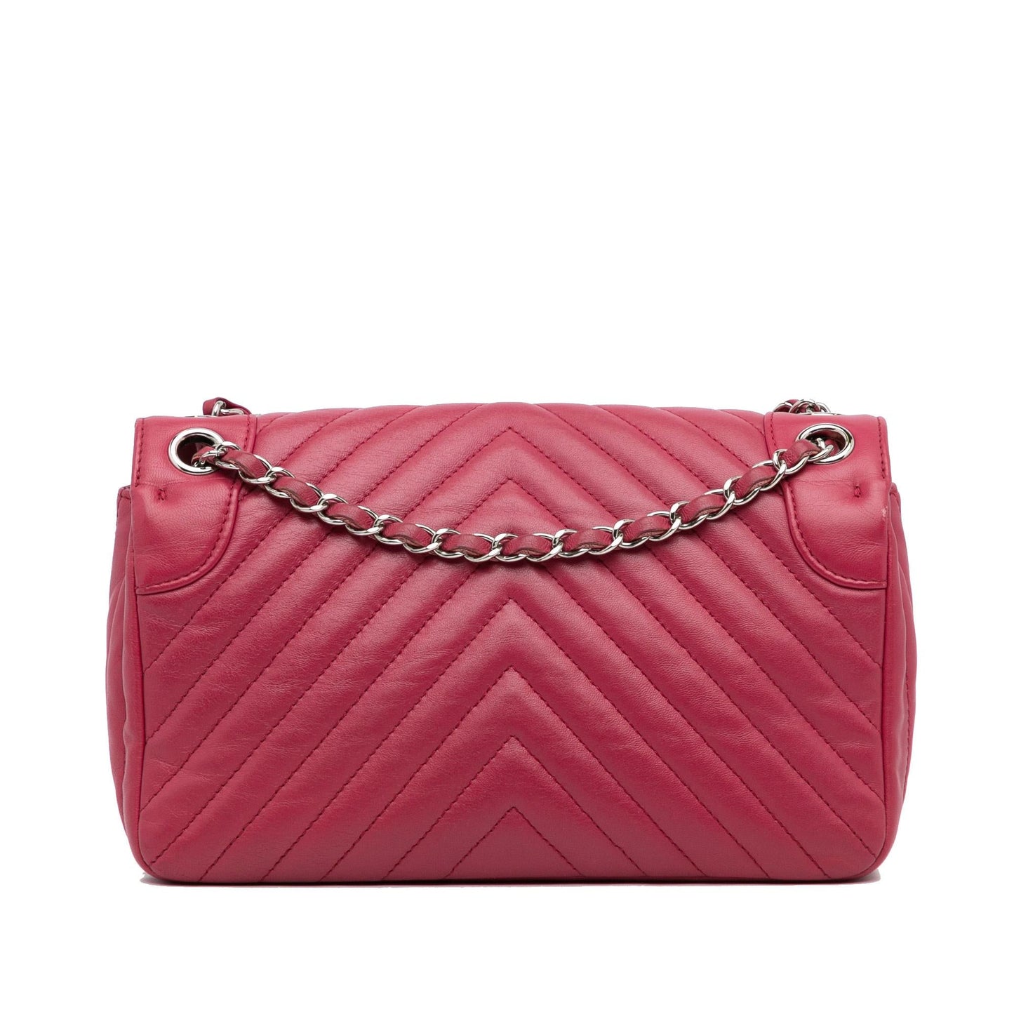 Chanel Medium Chevron Single Flap (SHG-4CNJVH)