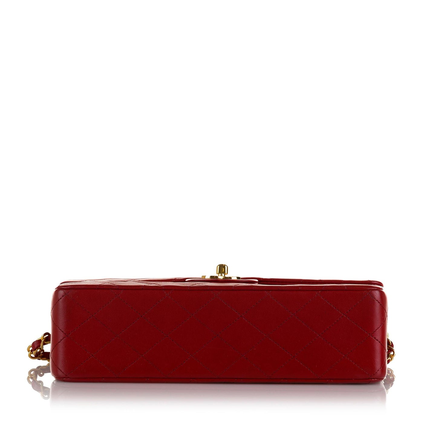 Chanel Medium Classic Lambskin Double Flap (SHG-TqBua2)