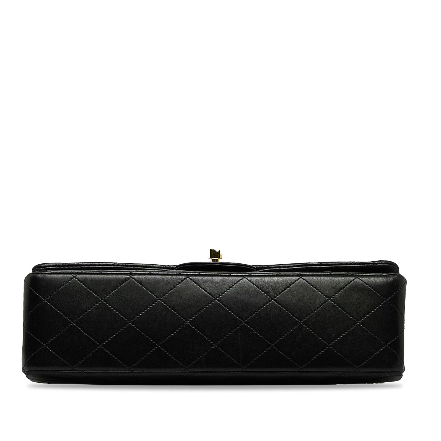 Chanel Medium Classic Lambskin Double Flap (SHG-veZ7dq)