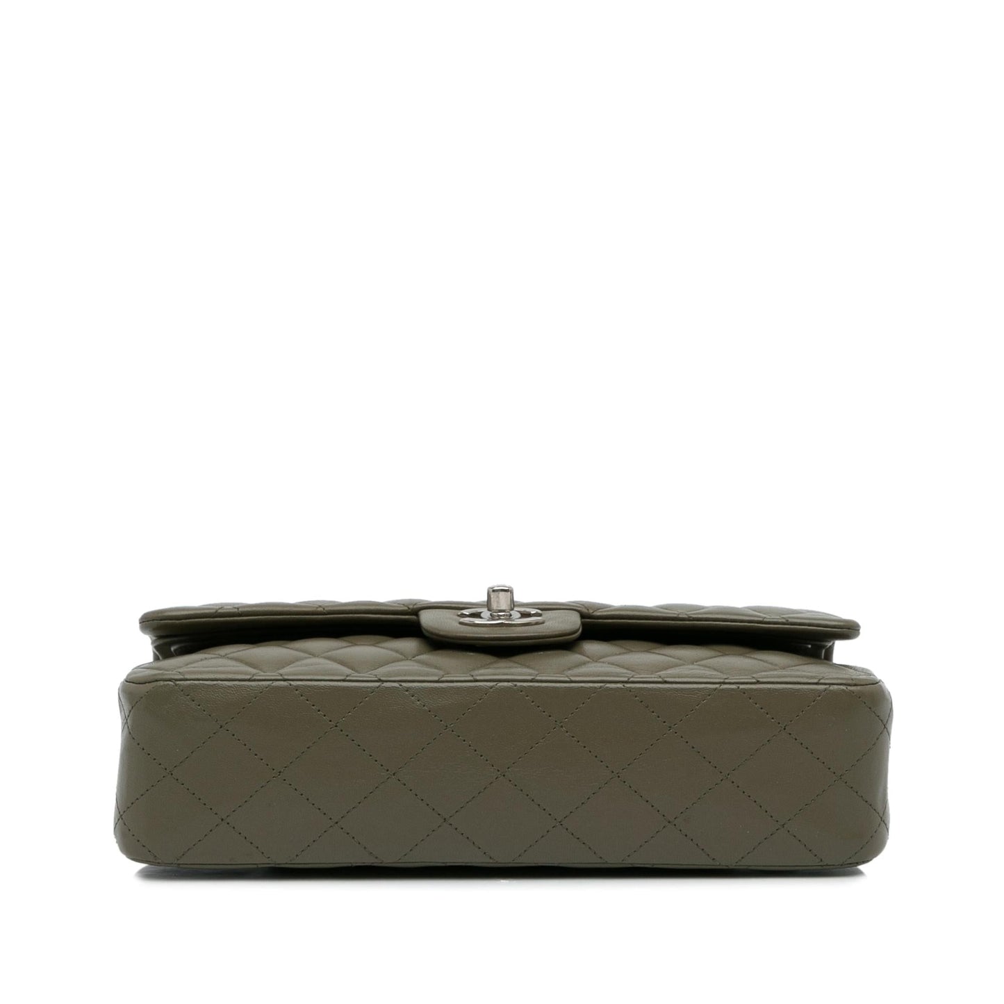 Chanel Medium Classic Lambskin Double Flap (SHG-KVpWQO)