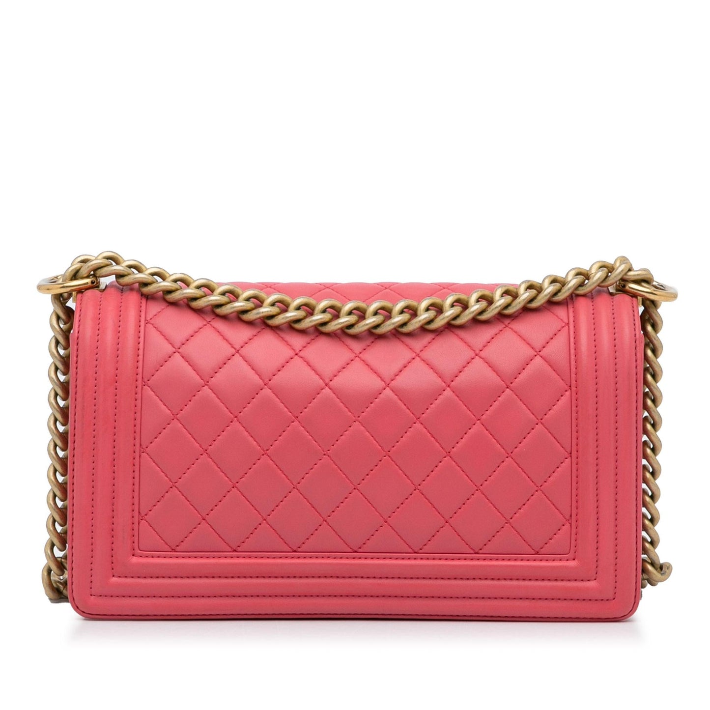 Chanel Medium Lambskin Boy Flap Bag (SHG-5TRcJM)