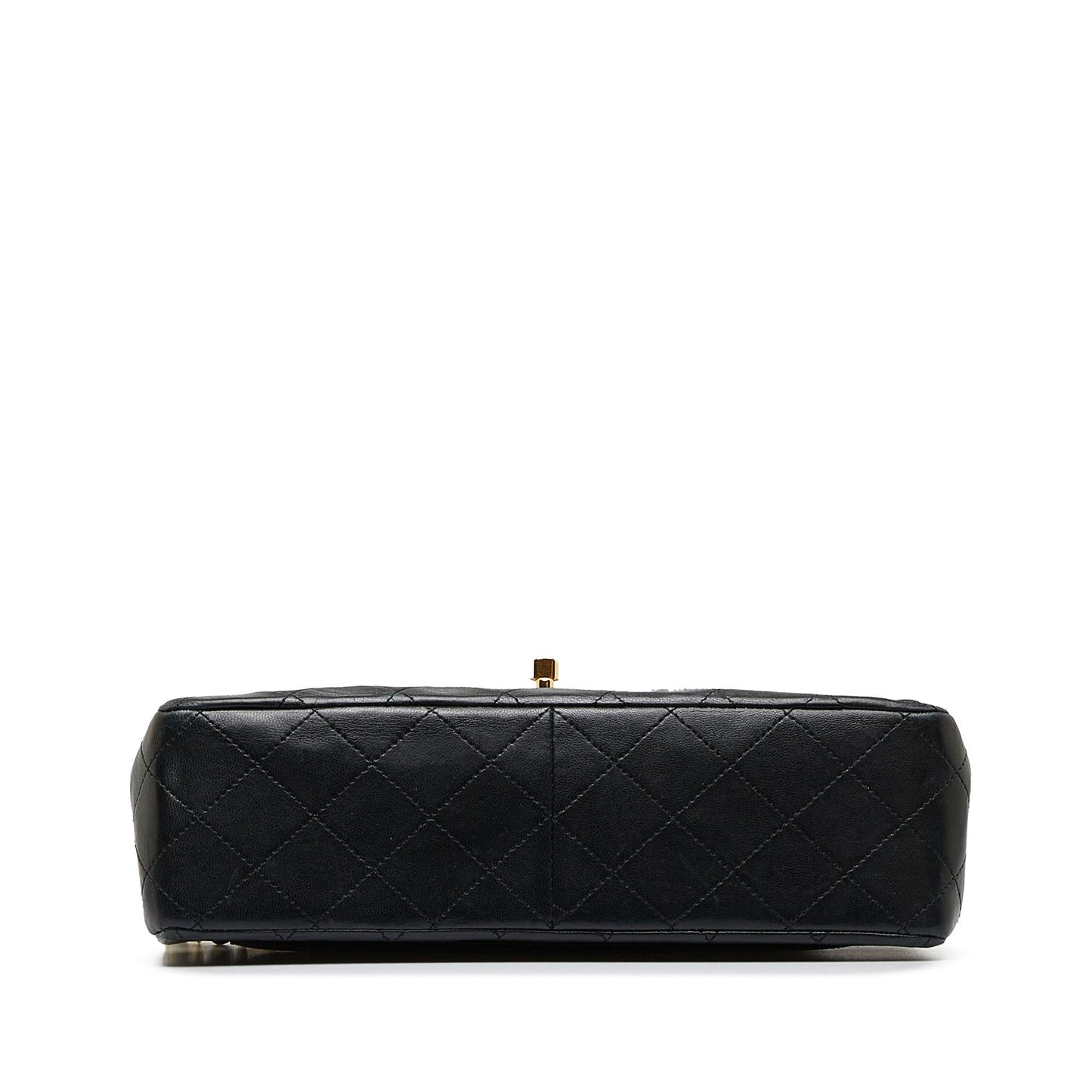 Chanel Medium Tall Classic Lambskin Double Flap (SHG-noIwy5)