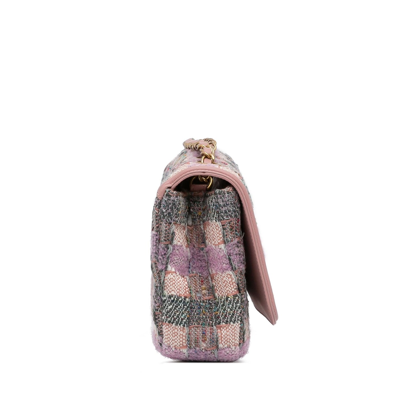 Chanel Medium Tweed Filigree Flap (SHG-AvwlCp)