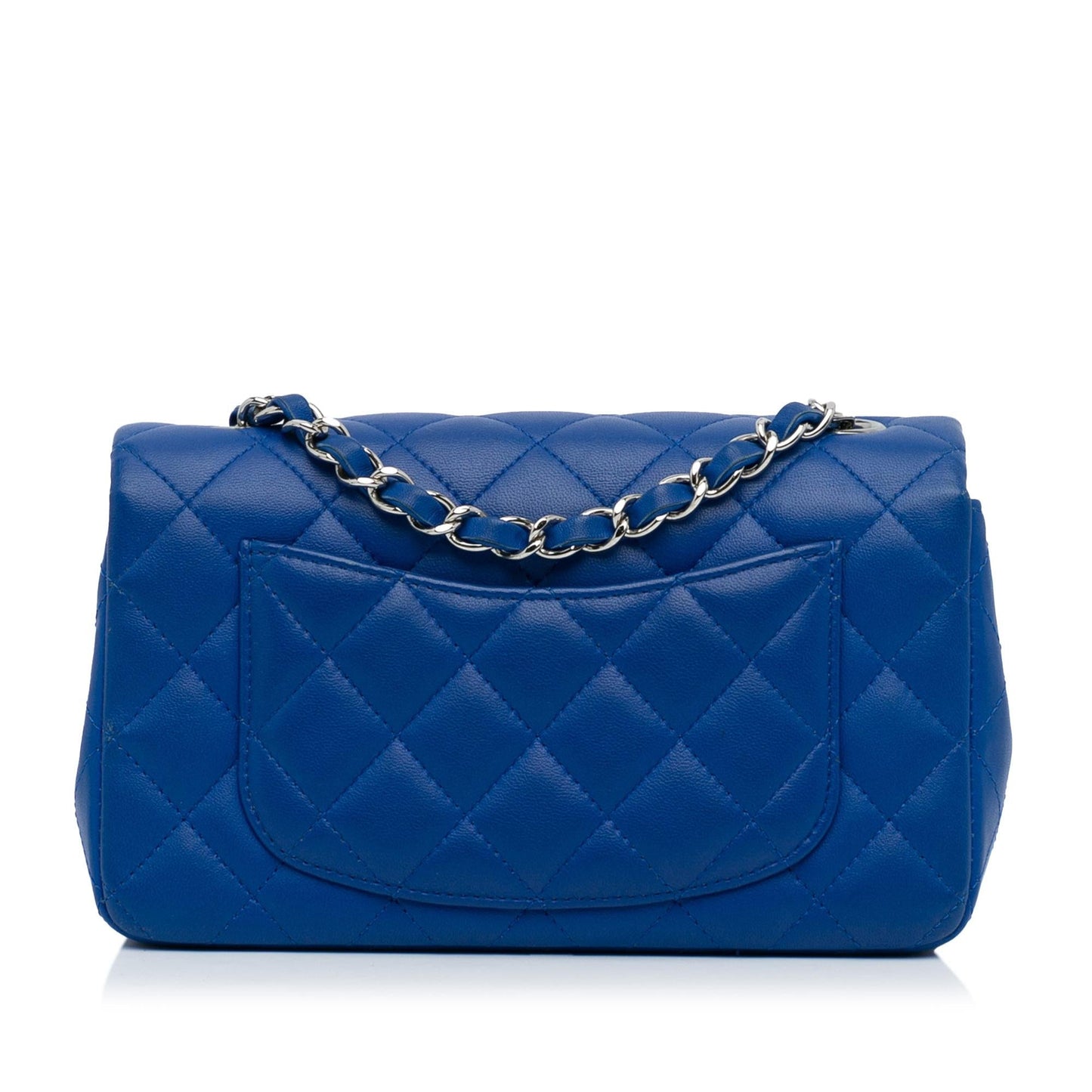 Chanel Mini Classic Lambskin Rectangular Single Flap (SHG-4XnLol)