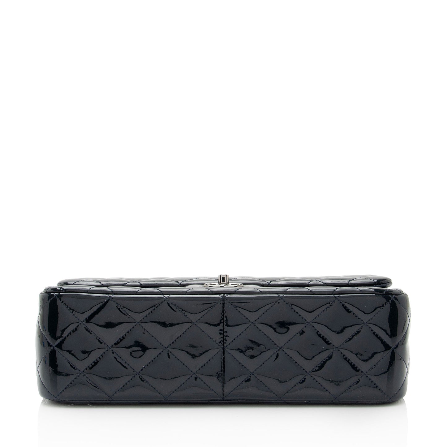 Chanel Patent Leather Classic Jumbo Double Flap Bag (SHF-Ye66Rb)