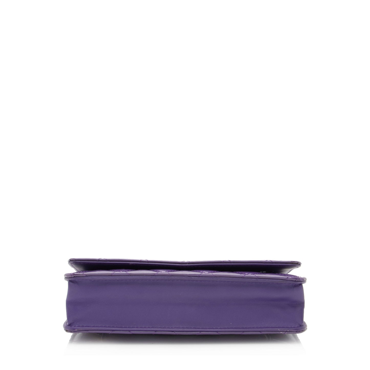 Chanel Patent Leather Classic Wallet on Chain Bag (SHF-0qaVpG)