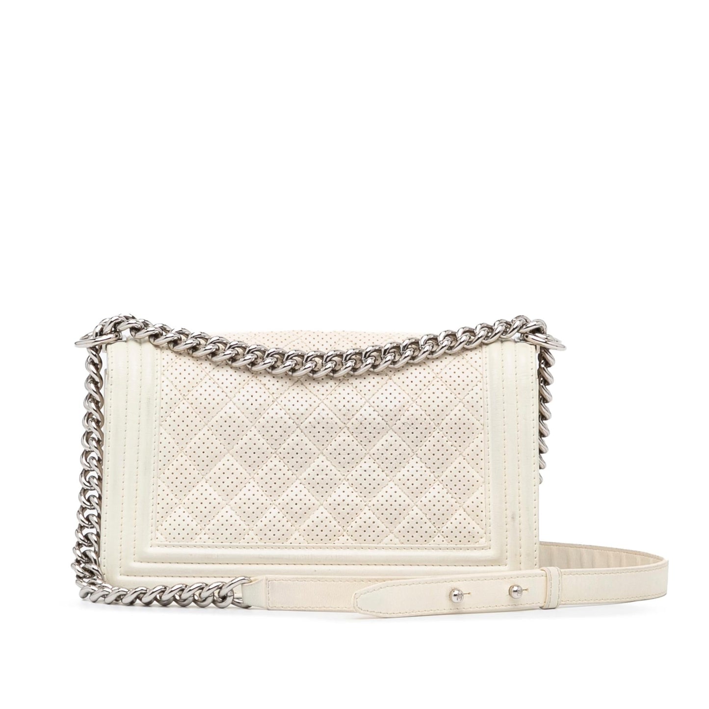 Chanel Perforated Lambskin Boy Flap (SHG-j0q4NI)