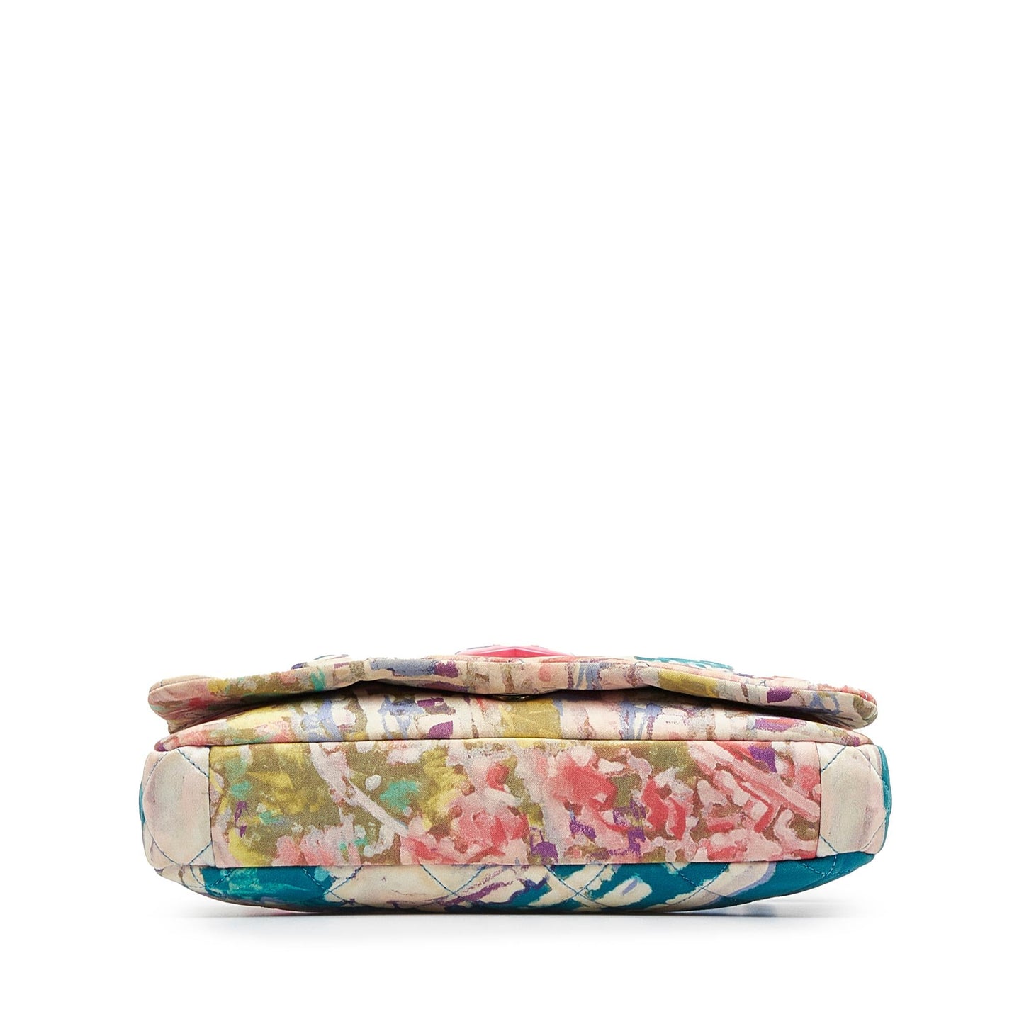 Chanel Printed Canvas Watercolor Pochette Flap (SHG-LineIE)