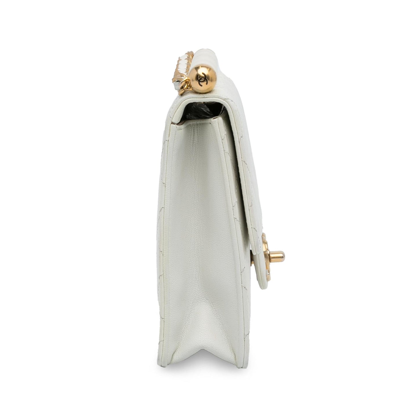 Chanel Small Chic Pearls Flap Bag (SHG-Uc61Ld)