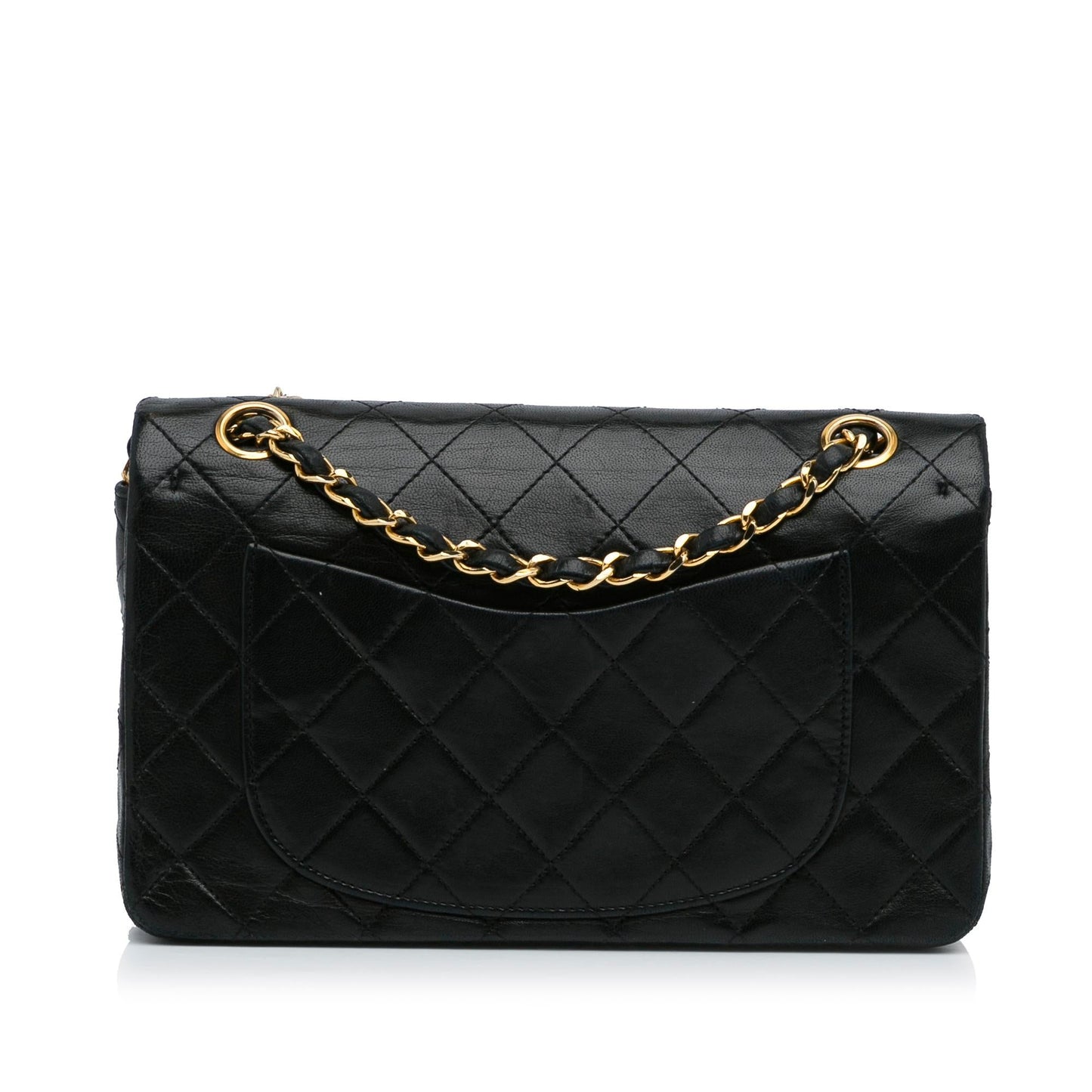 Chanel Small Classic Lambskin Double Flap (SHG-RDR1dh)