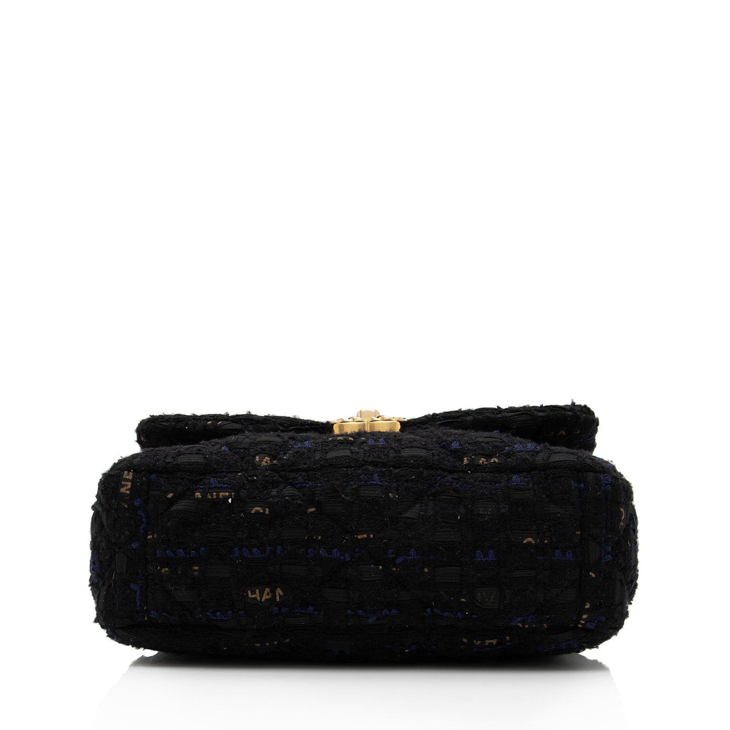 Chanel Tweed Ribbon 19 Medium Flap Shoulder Bag (SHF-xjNEFu)