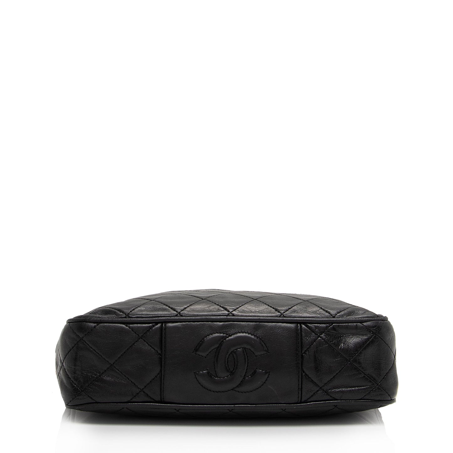 Chanel Vintage Lambskin Pocket Tassel Camera Bag (SHF-GQMWFS)