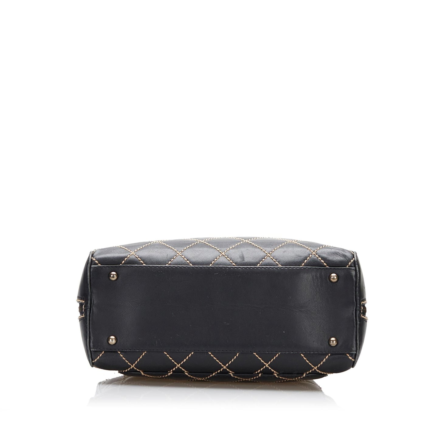 Chanel Wild Stitch Leather Handbag (SHG-FqQKaO)