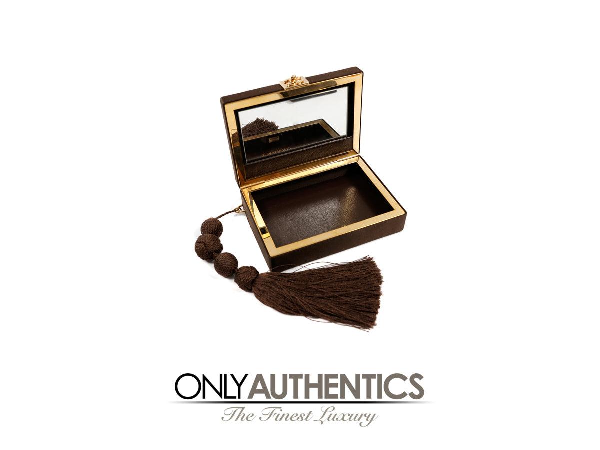 Chanel Tortoise Resin Vintage Evening Bag