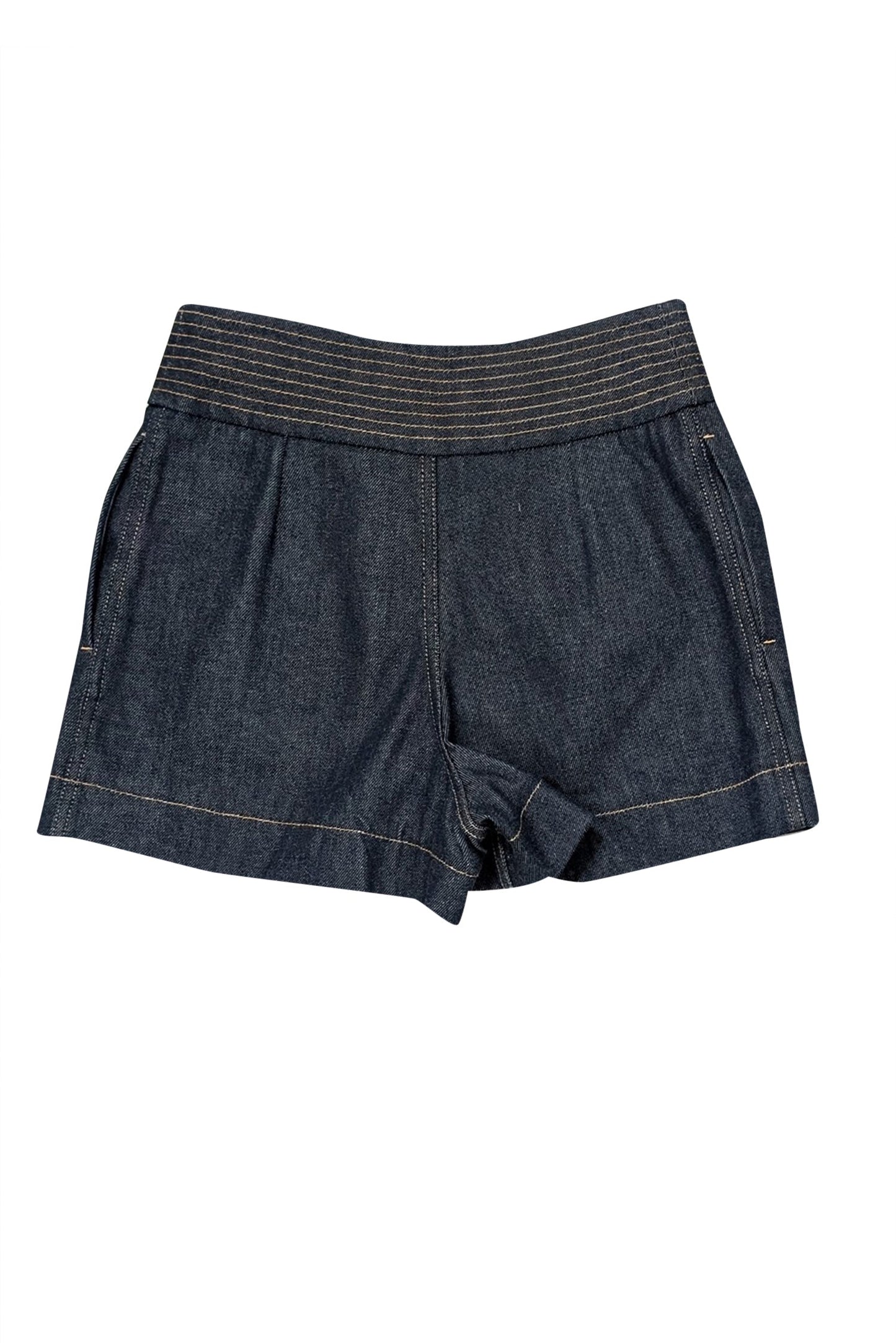 Chloe - Dark Wash Blue Denim Short Sz 2