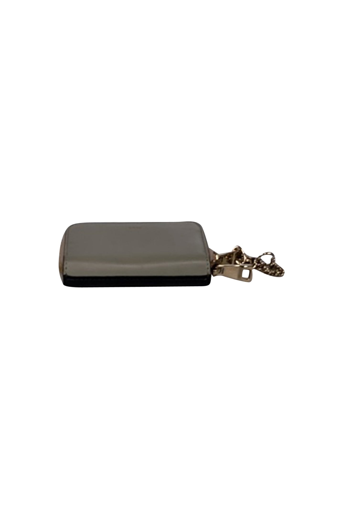Chloe - Sage Green & Black Small Leather Wallet