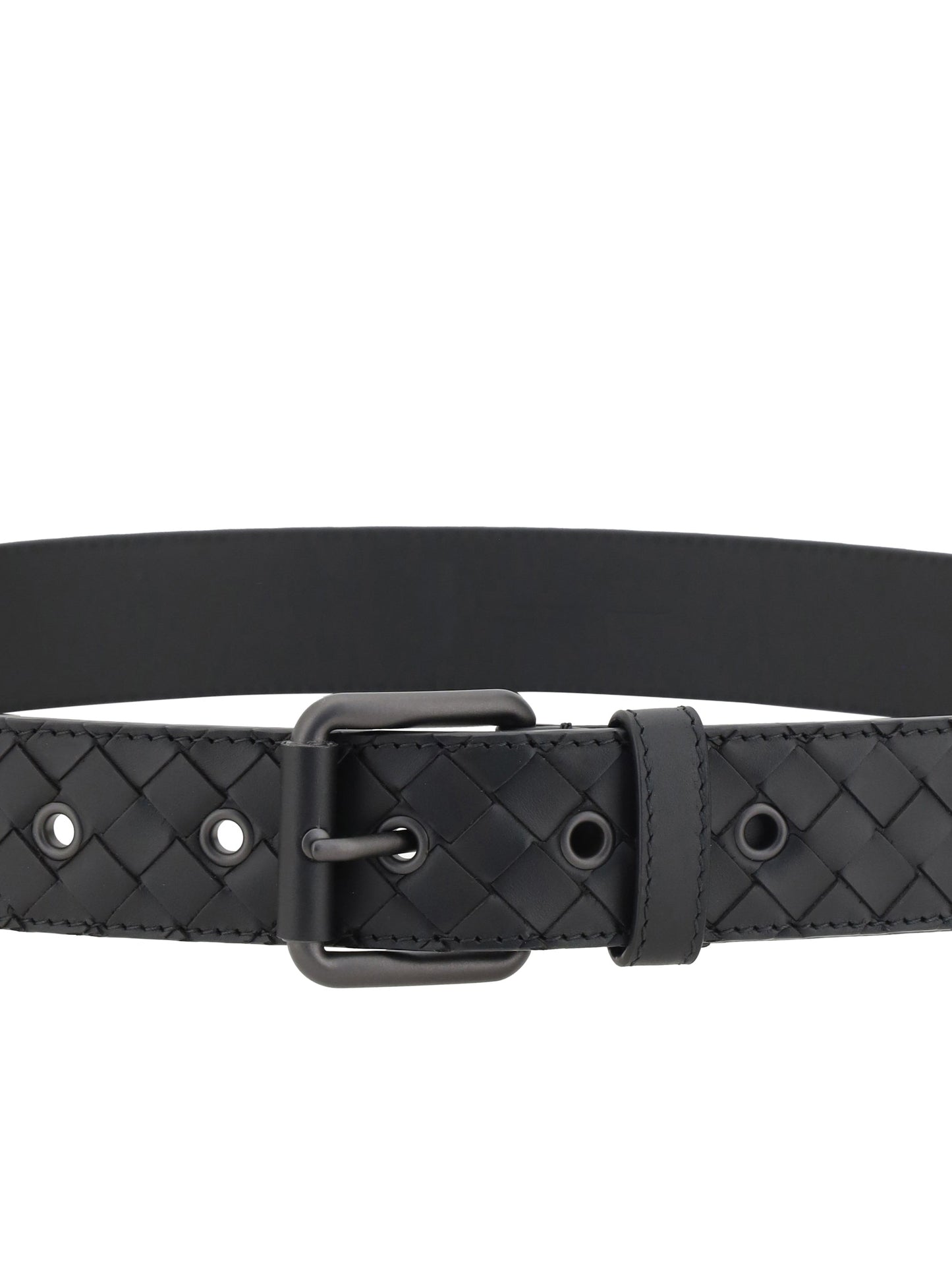 Bottega Veneta Men Iconic Intrecciato Belt