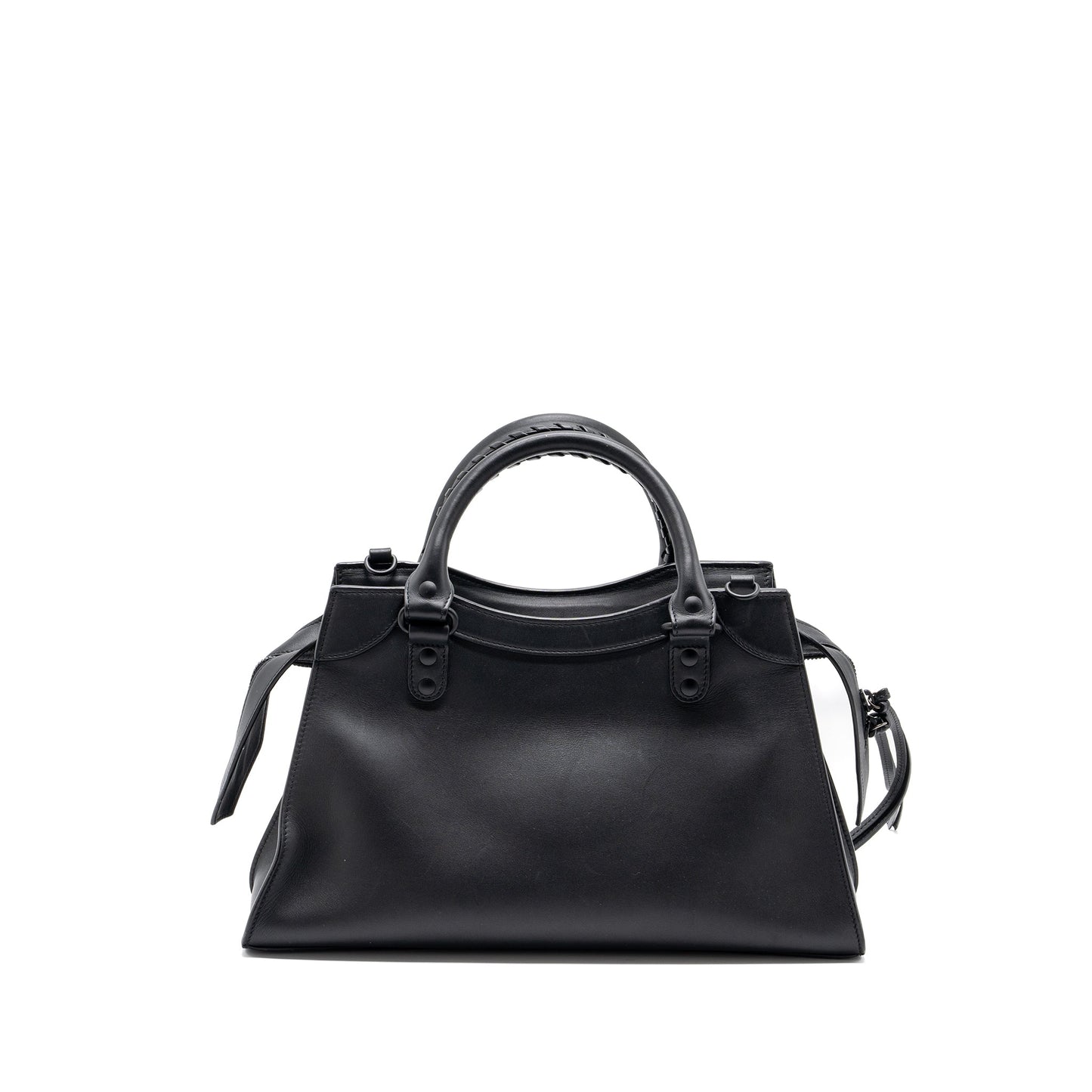 Balenciaga Neo Classic Small Handbag Calfskin Black black/ruthenium hardware