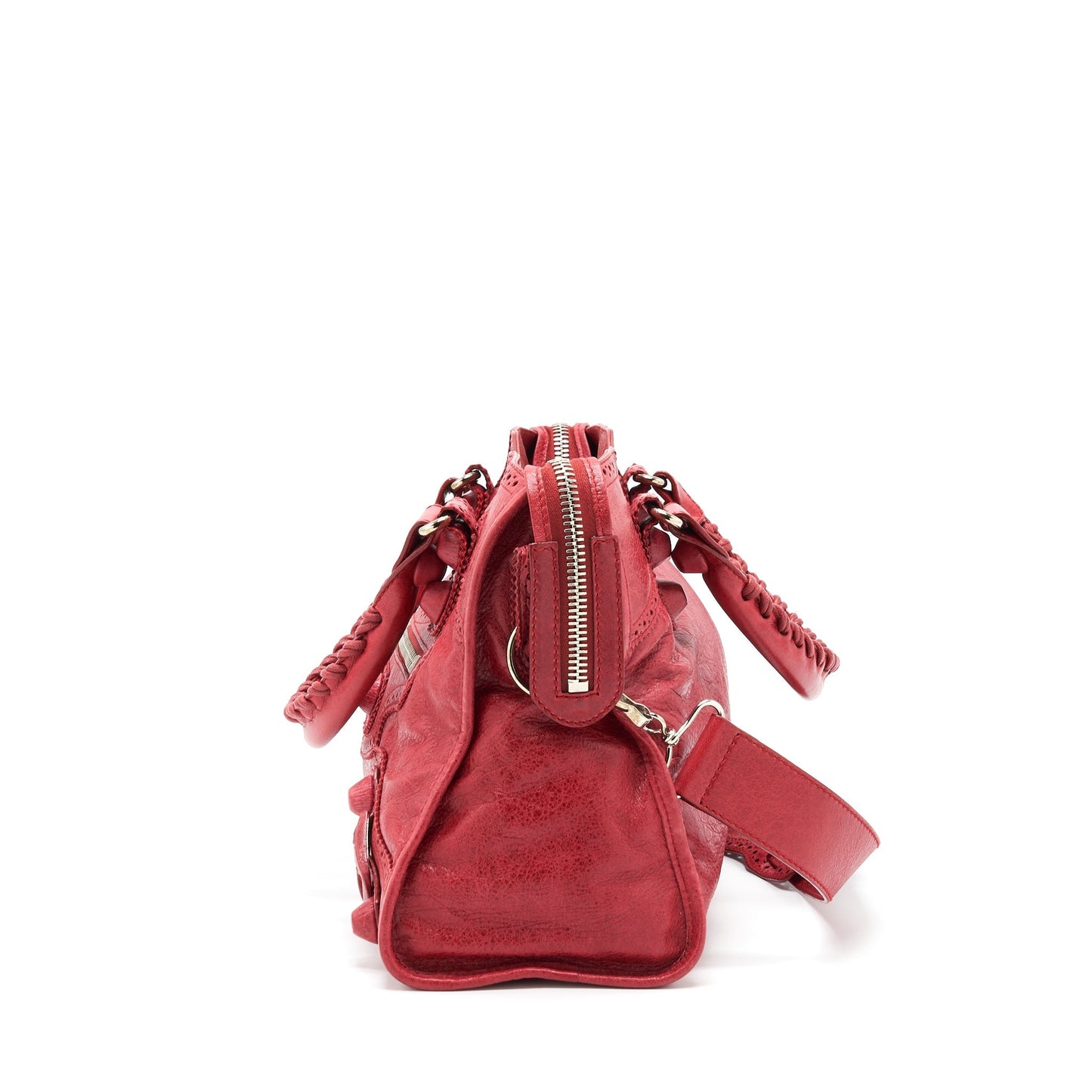 Balenciaga Giant City Bag Red SHW