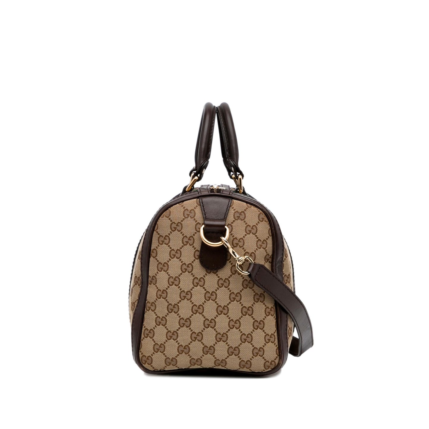 Gucci GG Canvas Web Satchel (SHG-u1ER4H)