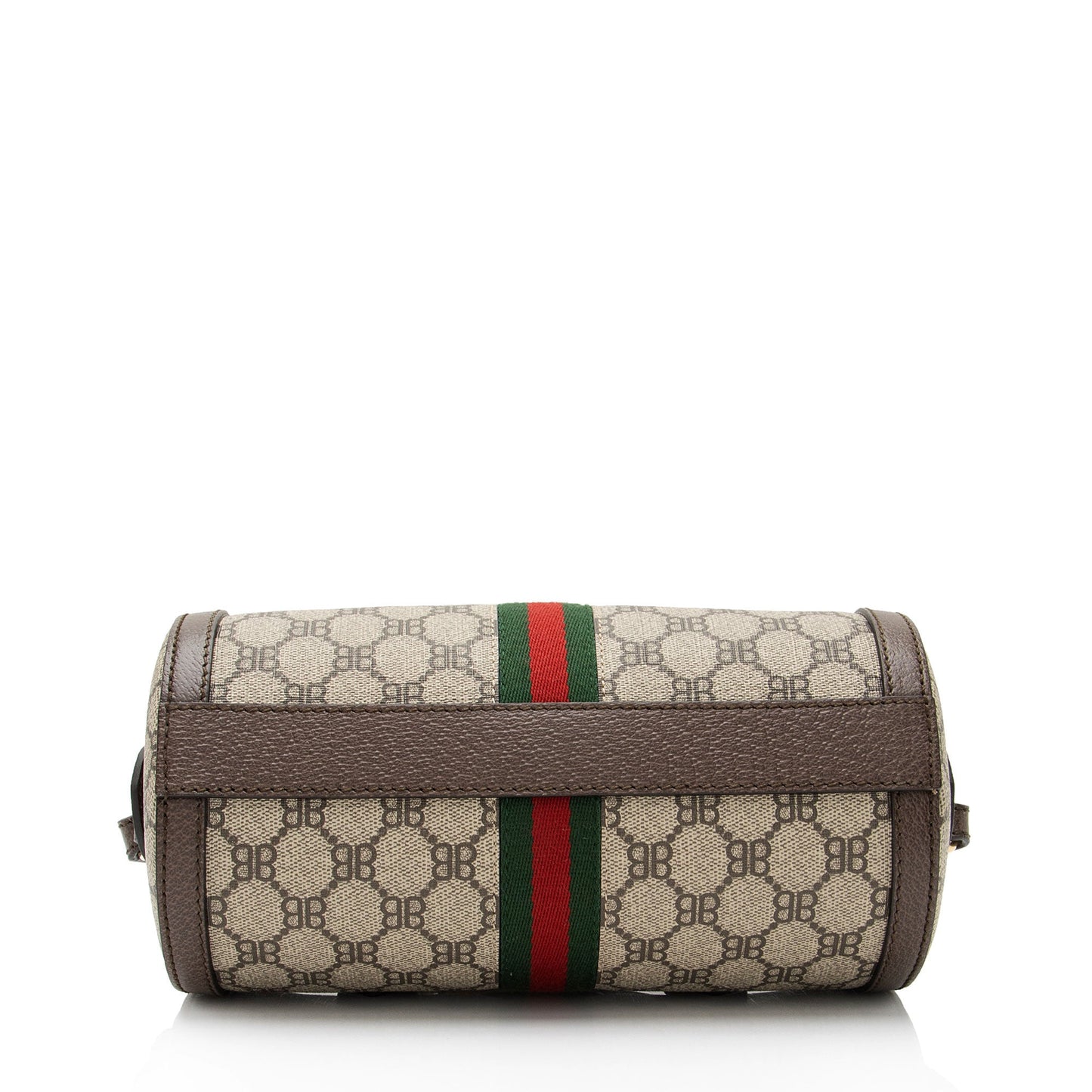 Gucci x Balenciaga BB Supreme Monogram Web Ophidia Boston Bag (SHF-XYpX9x)