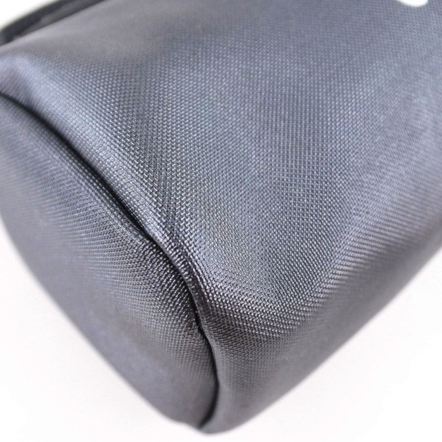 Chanel Logo Vintage Pouch Canvas Vanity Bag in New Condition