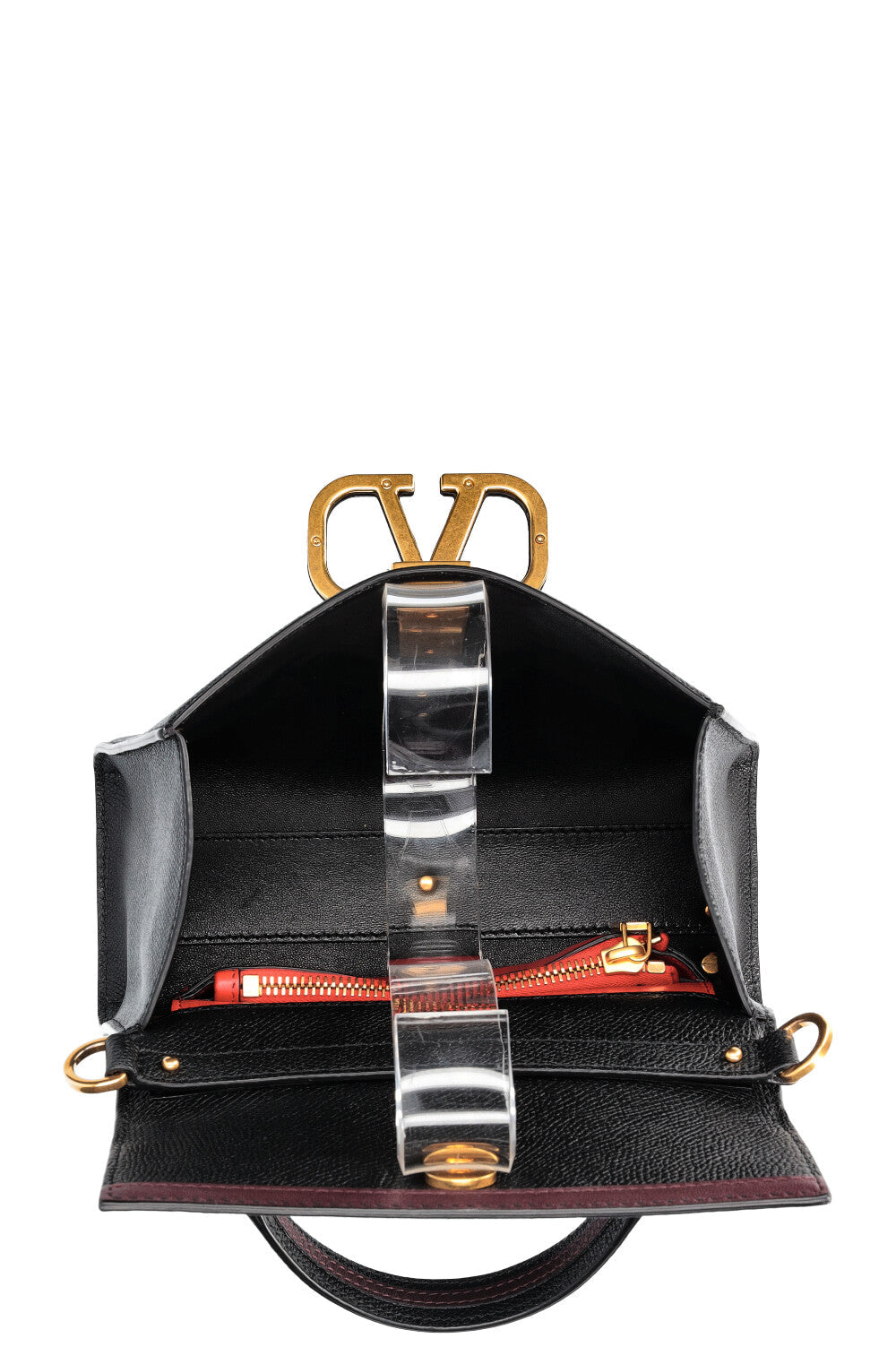 VALENTINO Small VSling Shoulder Bag Black
