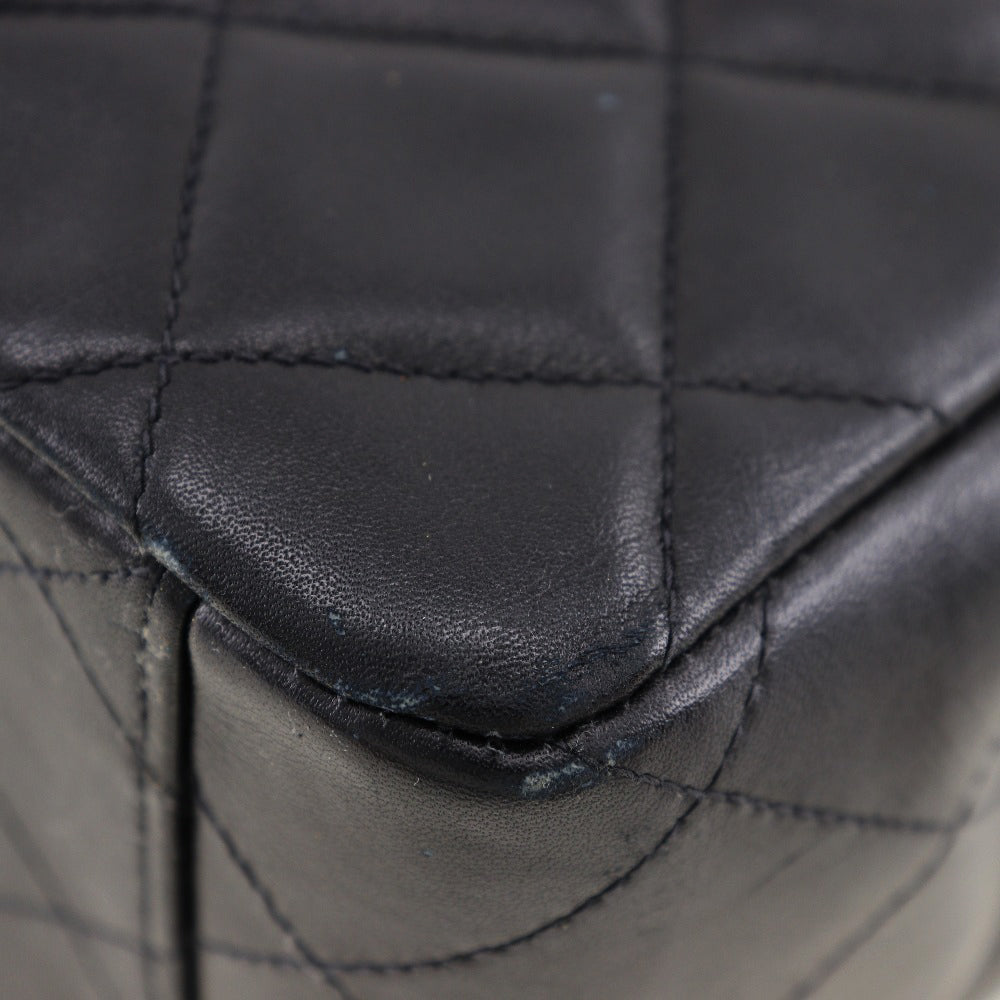 Chanel CC Quilted Leather Flap Bag Leather Crossbody Bag