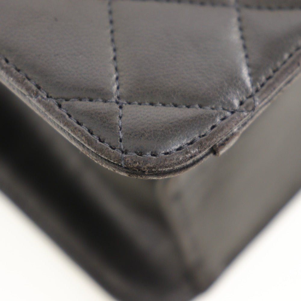 Chanel CC Matelasse Chain Shoulder Pochette Leather Shoulder Bag 51530** in New Condition