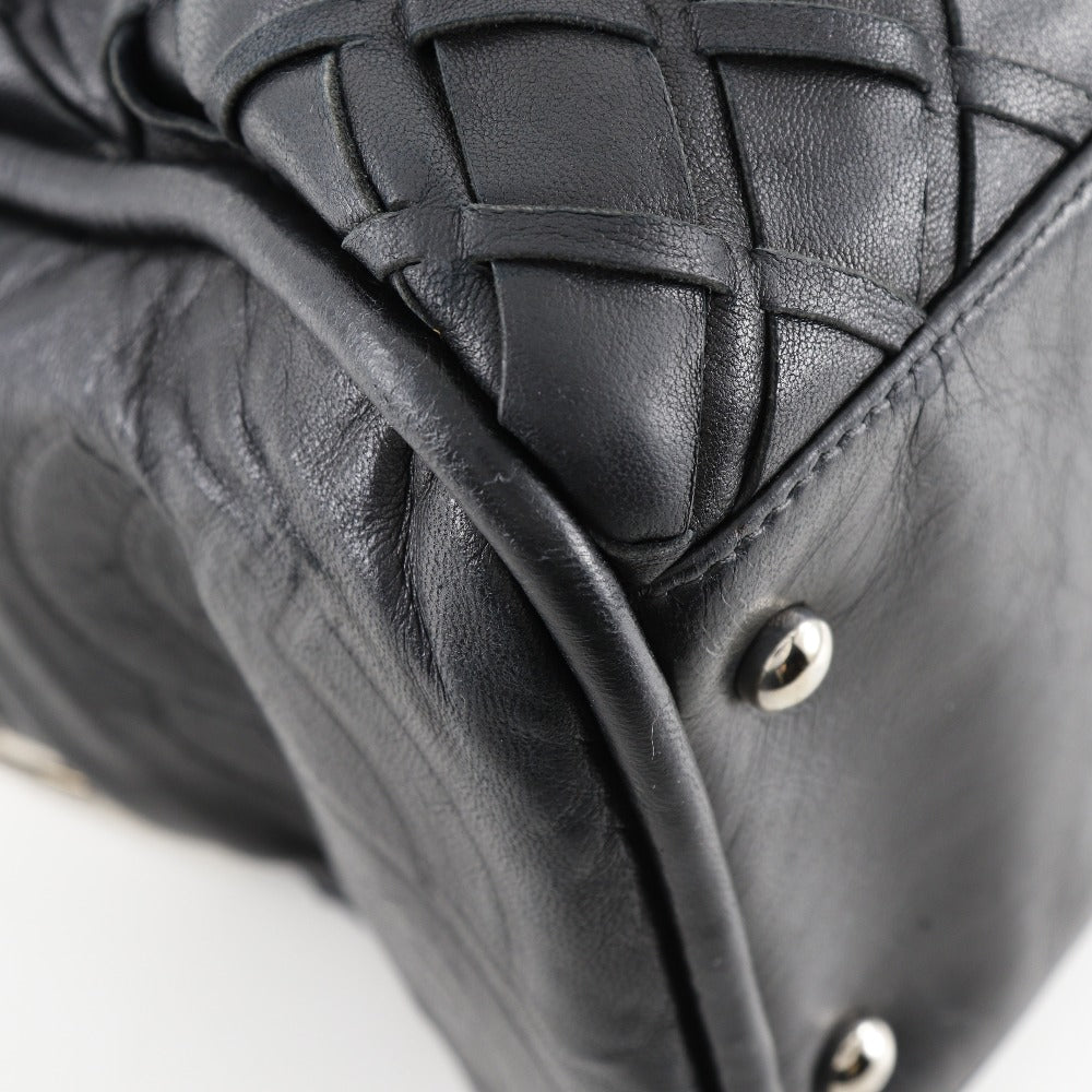 Chanel Lambskin Chain Tote Bag