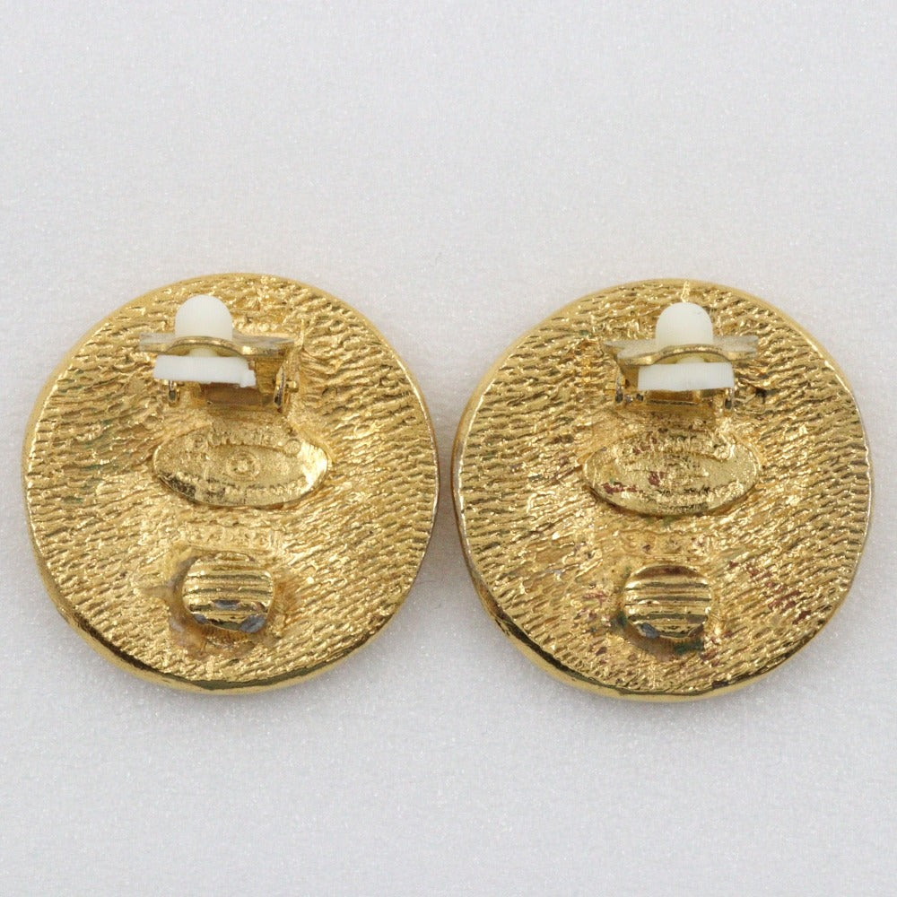 Chanel Vintage Gold Plated Earrings
