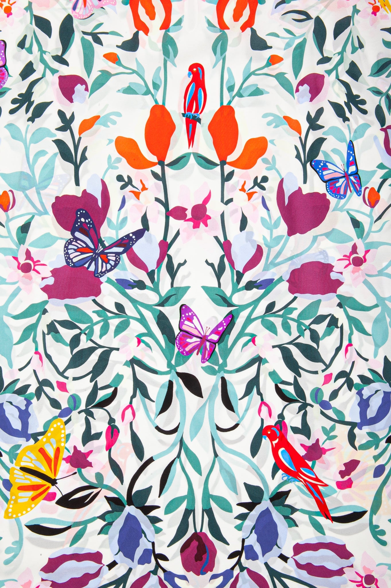 VALENTINO Dress Silk Feathers