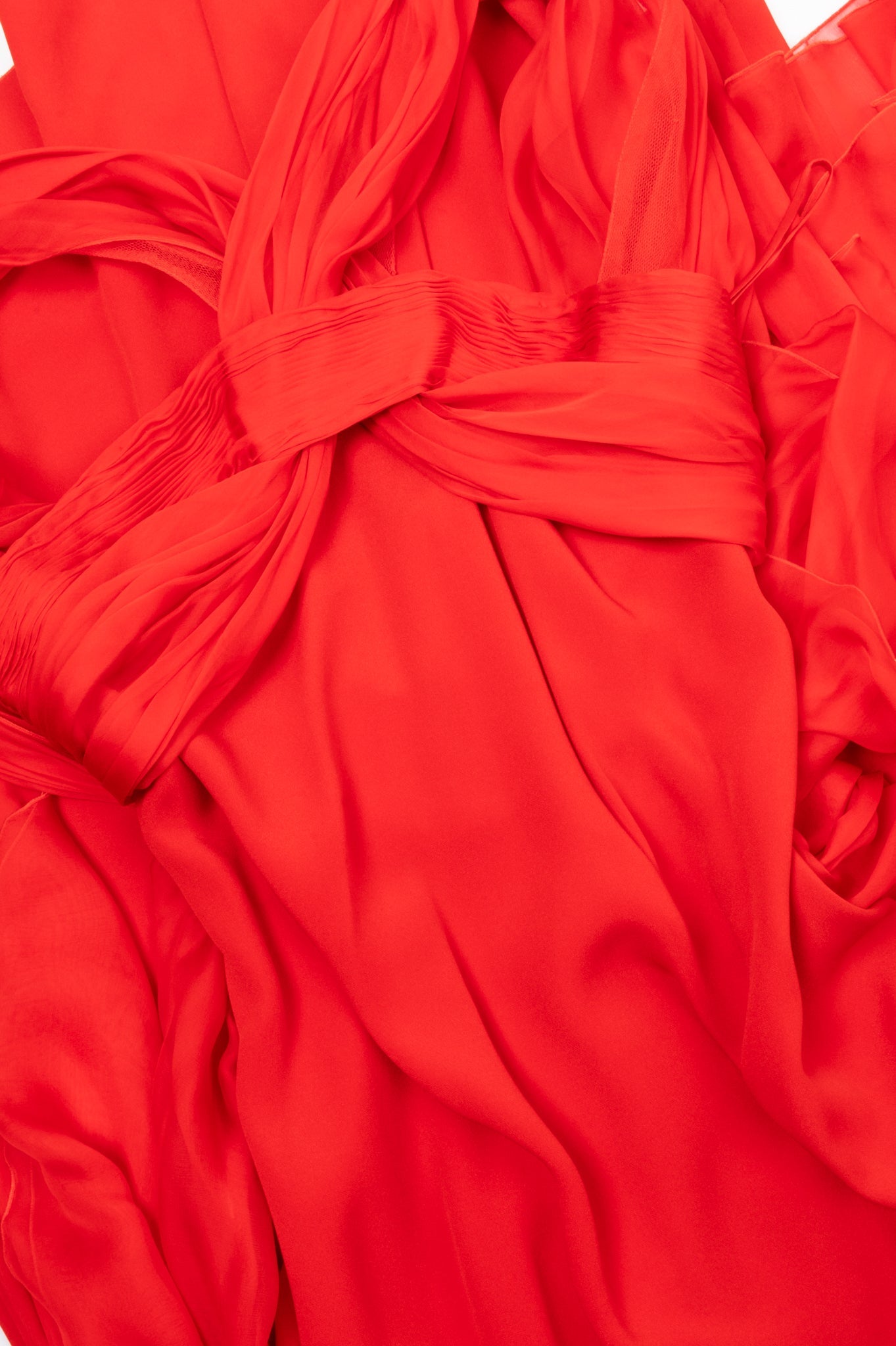 VALENTINO Dress Silk Red