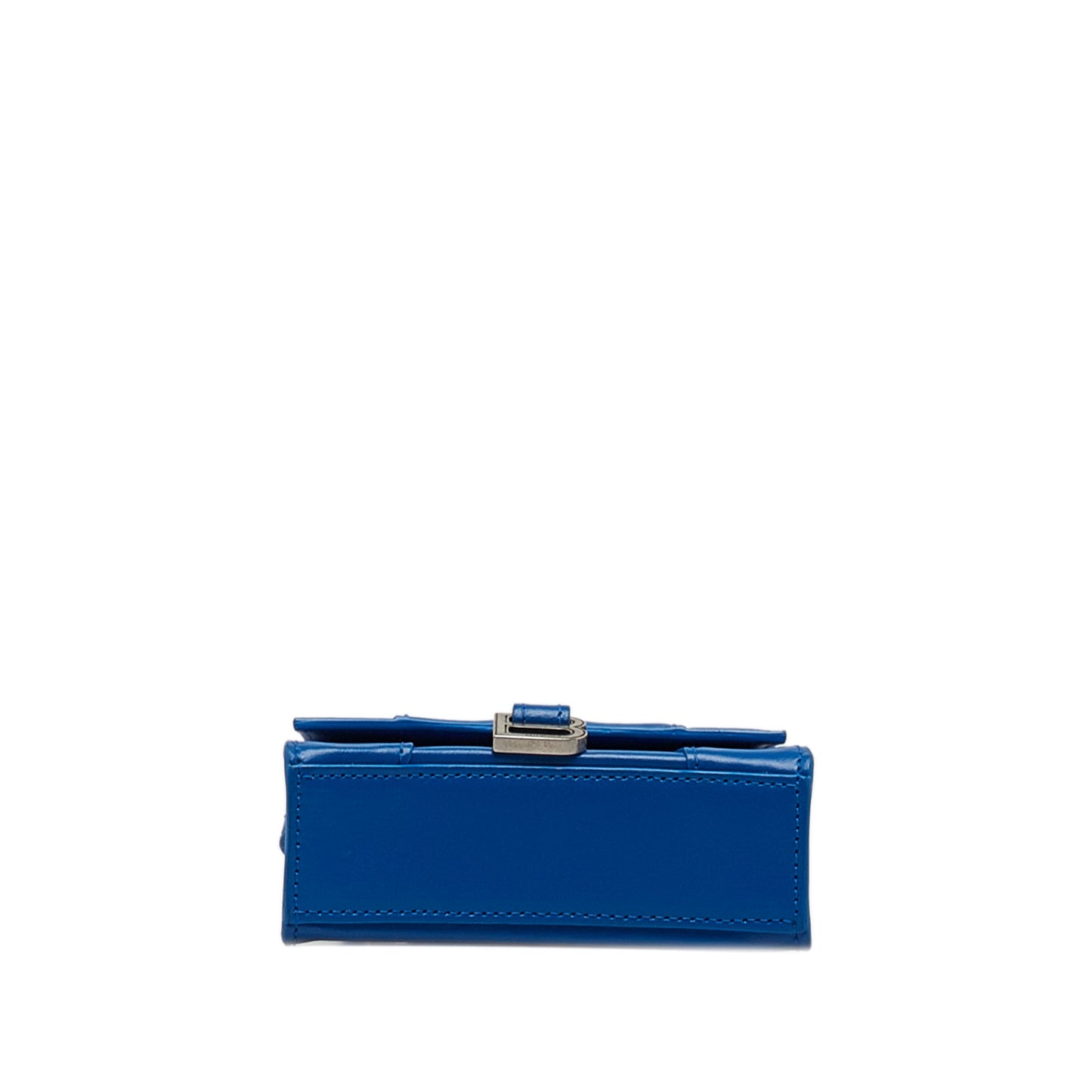 Blue Balenciaga Mini Hourglass Satchel
