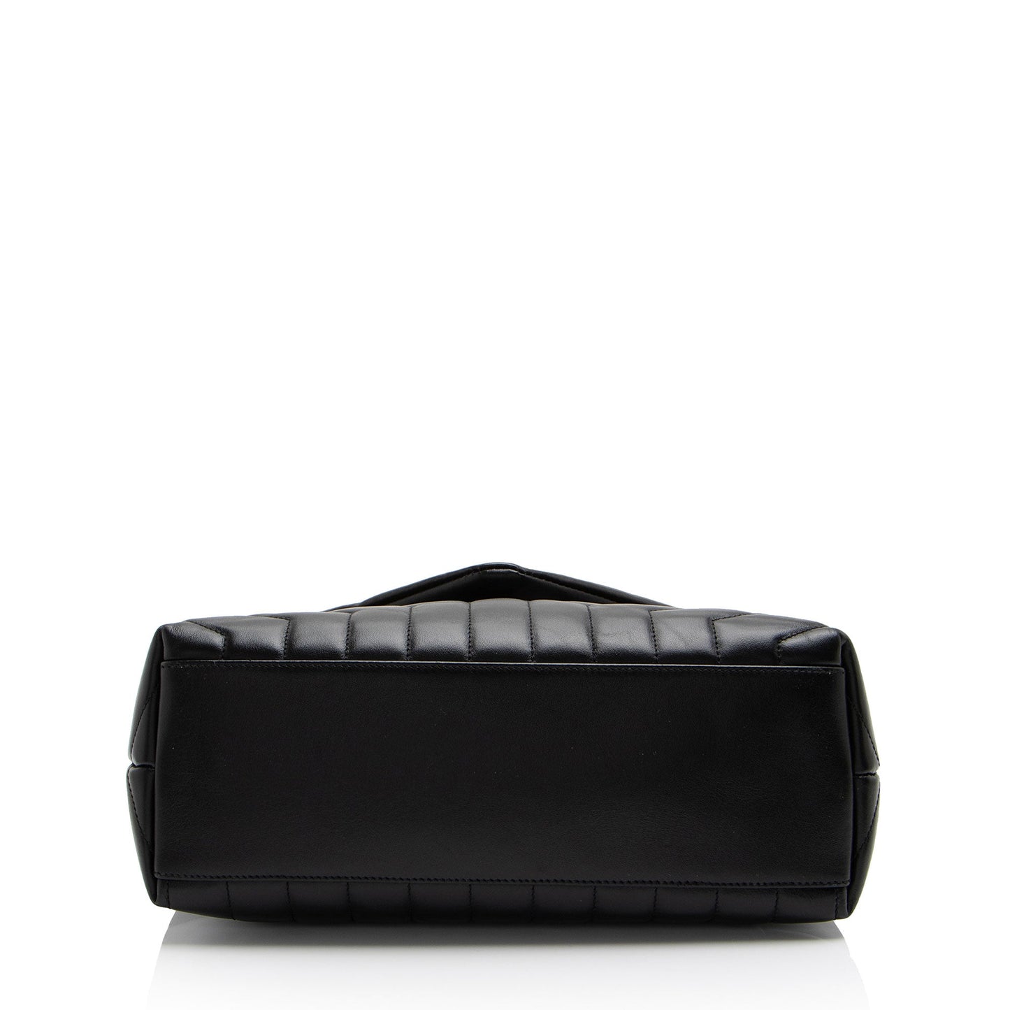 Saint Laurent Matelasse Calfskin Monogram LouLou Chain Medium Shoulder Bag (SHF-QYlKsA)