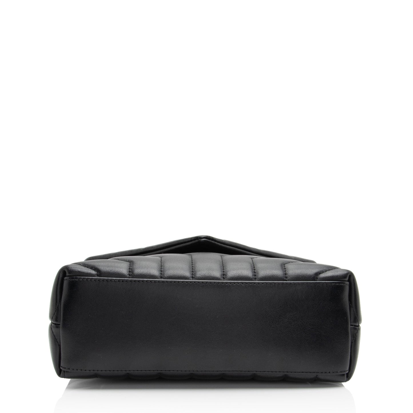 Saint Laurent Matelasse Calfskin Monogram LouLou Chain Small Crossbody (SHF-Q3tPOo)