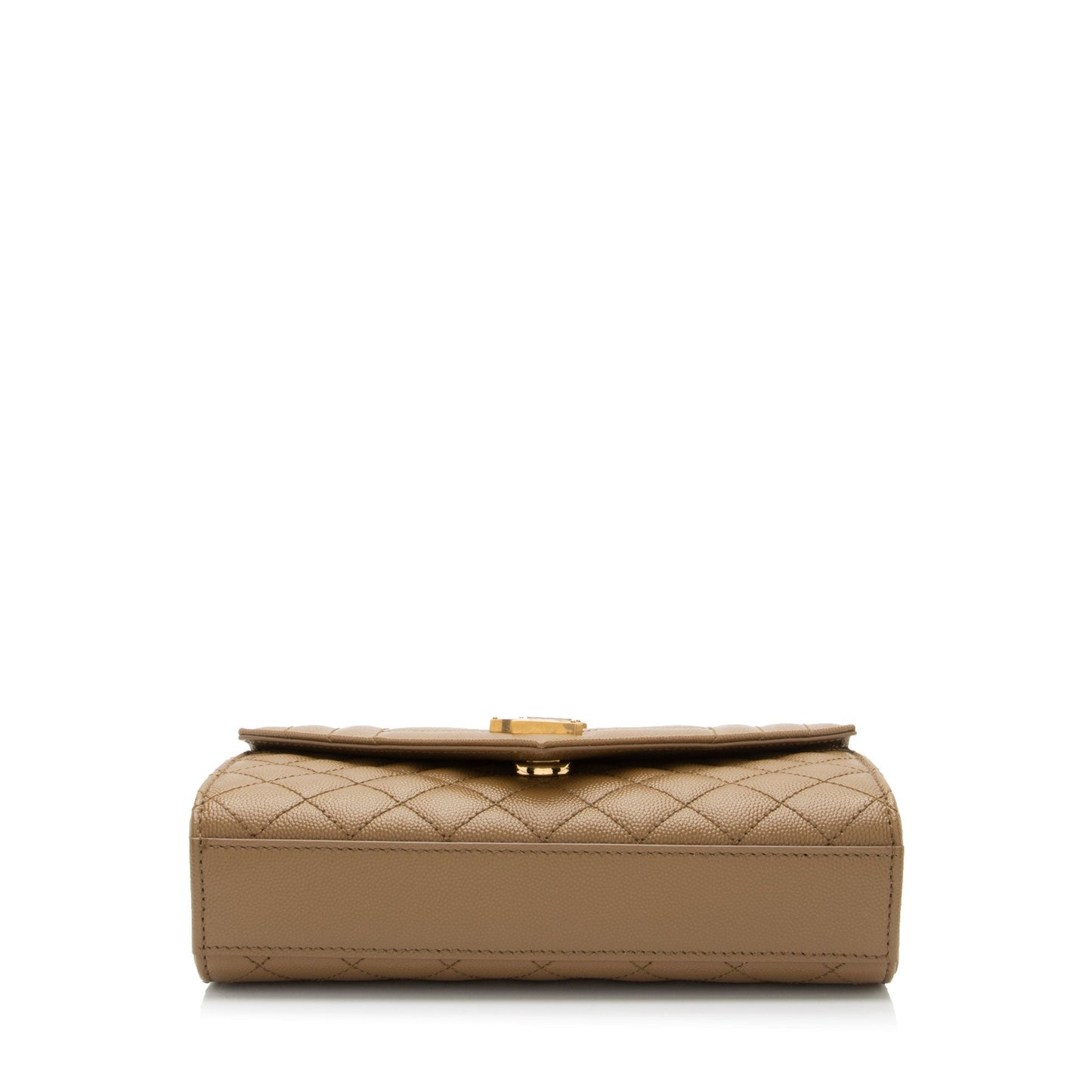 Saint Laurent Mixed Matelasse Grain de Poudre Monogram Small Shoulder Bag (SHF-mgzvyO)