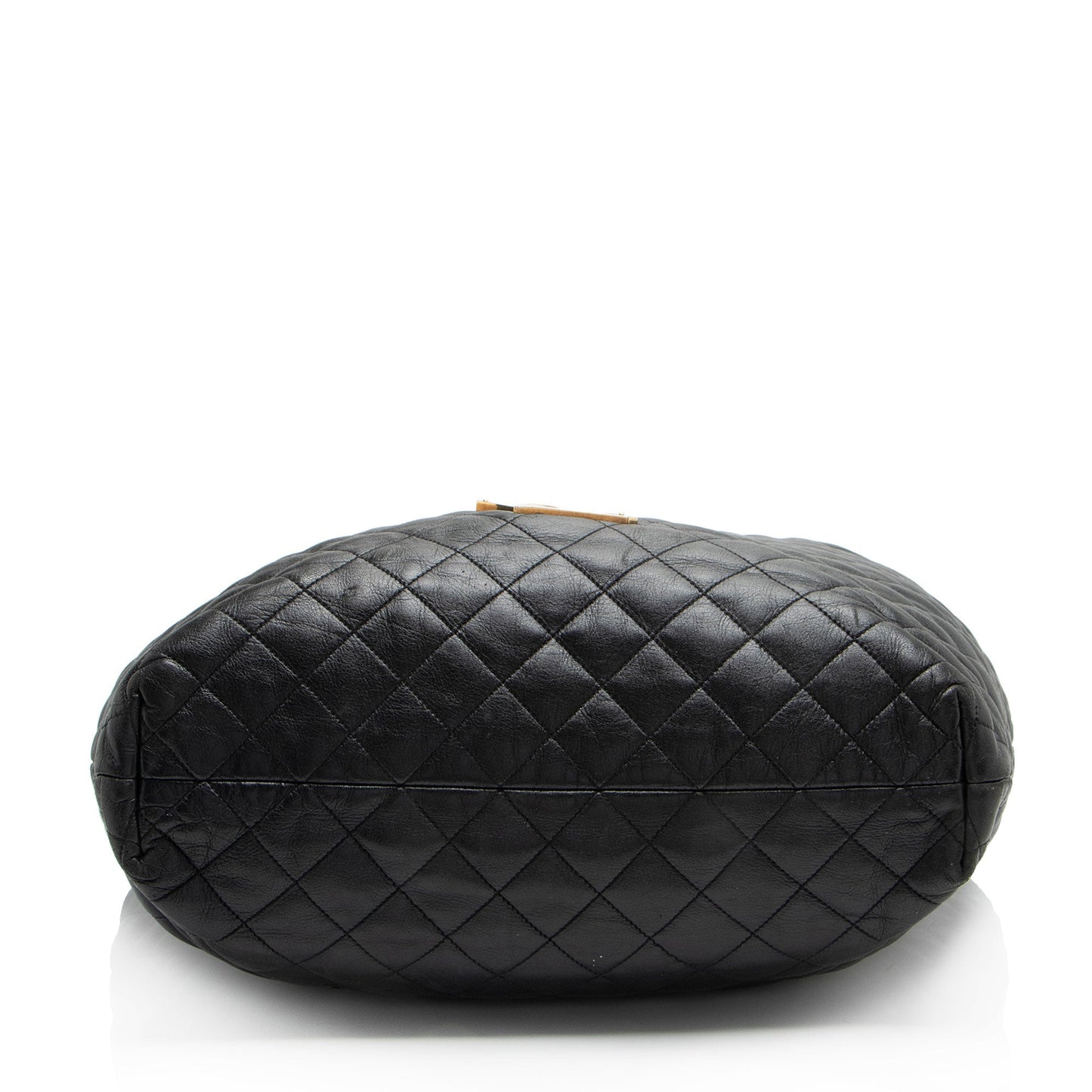 Saint Laurent Quilted Lambskin Monogram Icare Maxi Shopping Tote